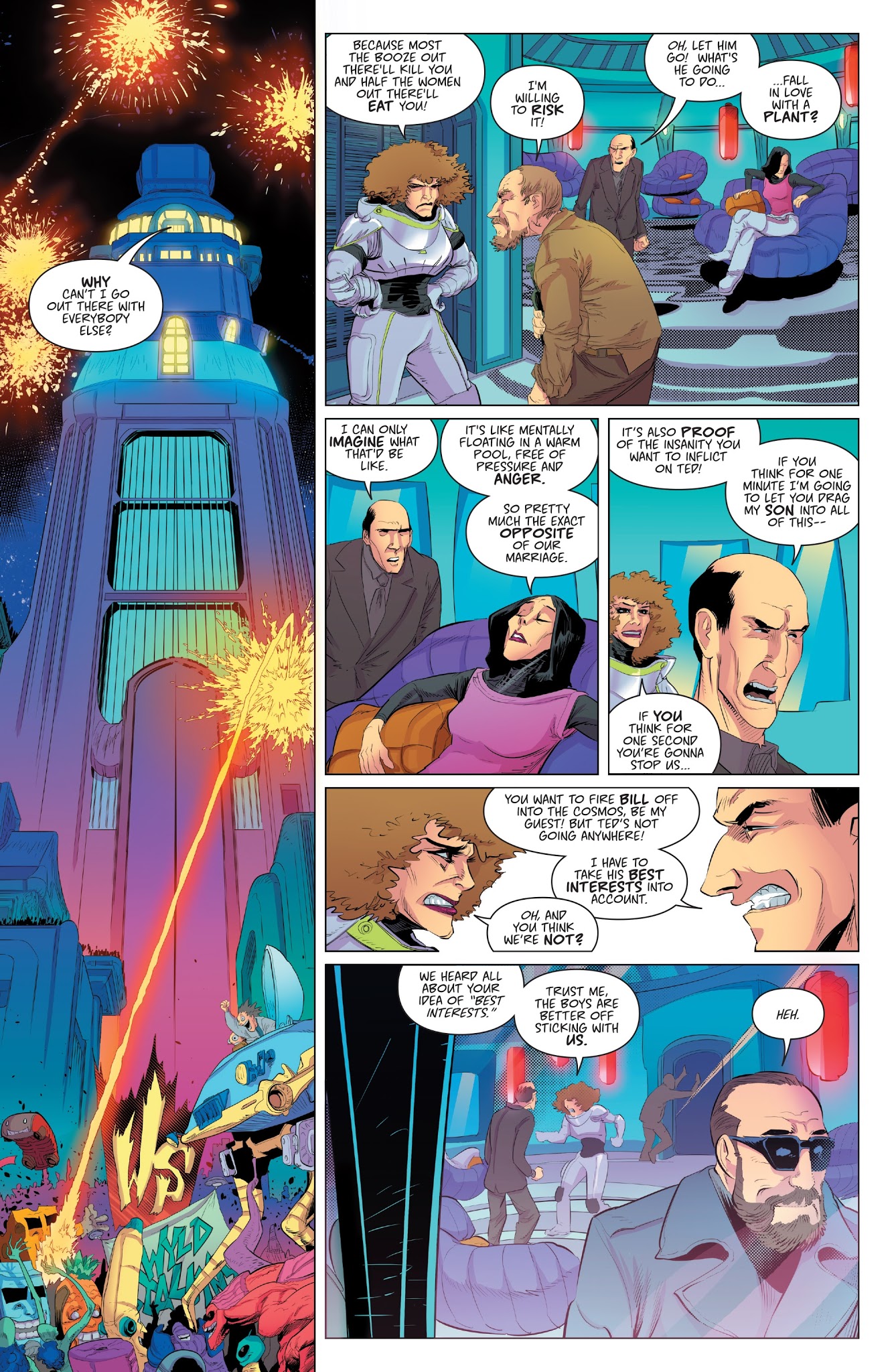 Read online Bill & Ted Save the Universe comic -  Issue #3 - 17