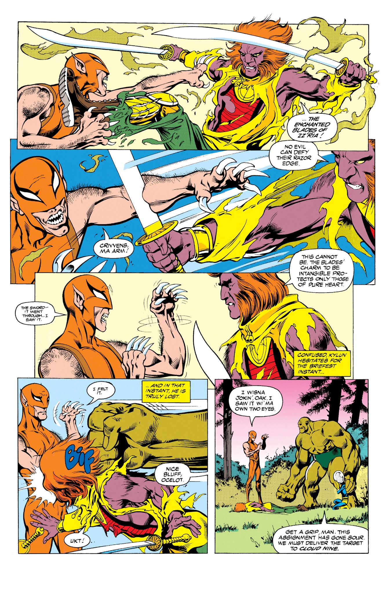 Read online Excalibur Visionaries: Alan Davis comic -  Issue # TPB 3 (Part 1) - 100
