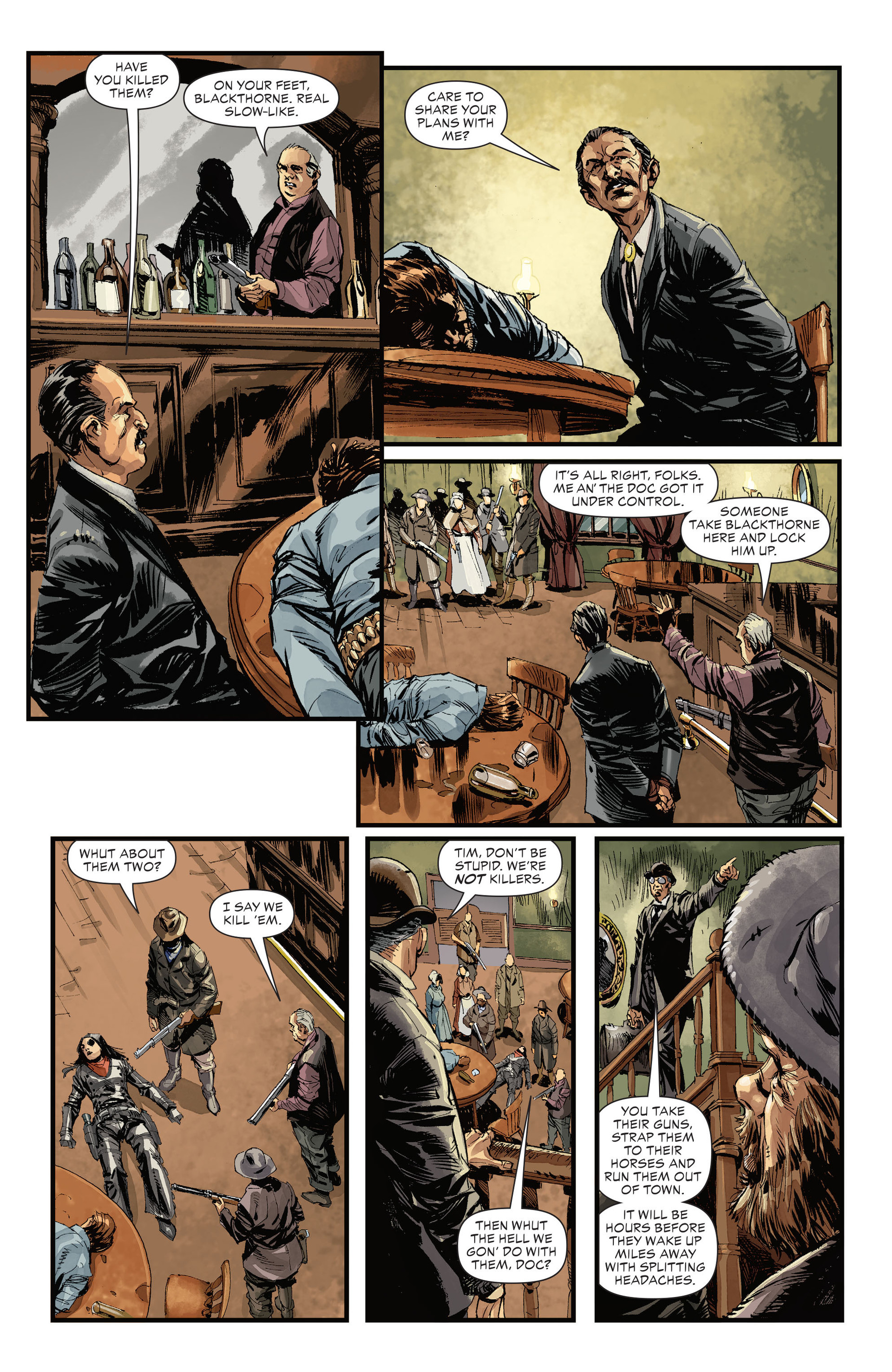 Read online All-Star Western (2011) comic -  Issue #32 - 12