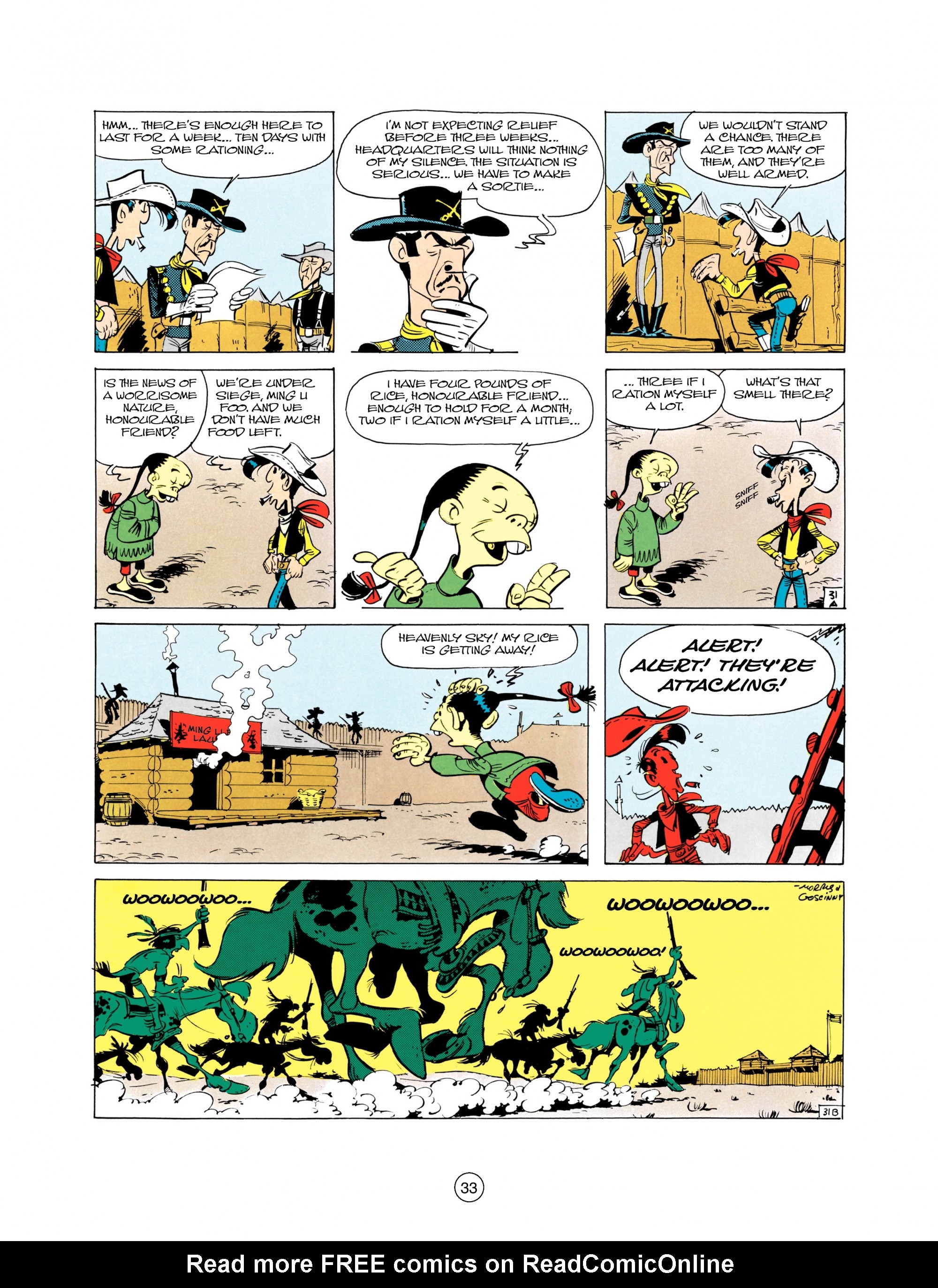 Read online A Lucky Luke Adventure comic -  Issue #21 - 33