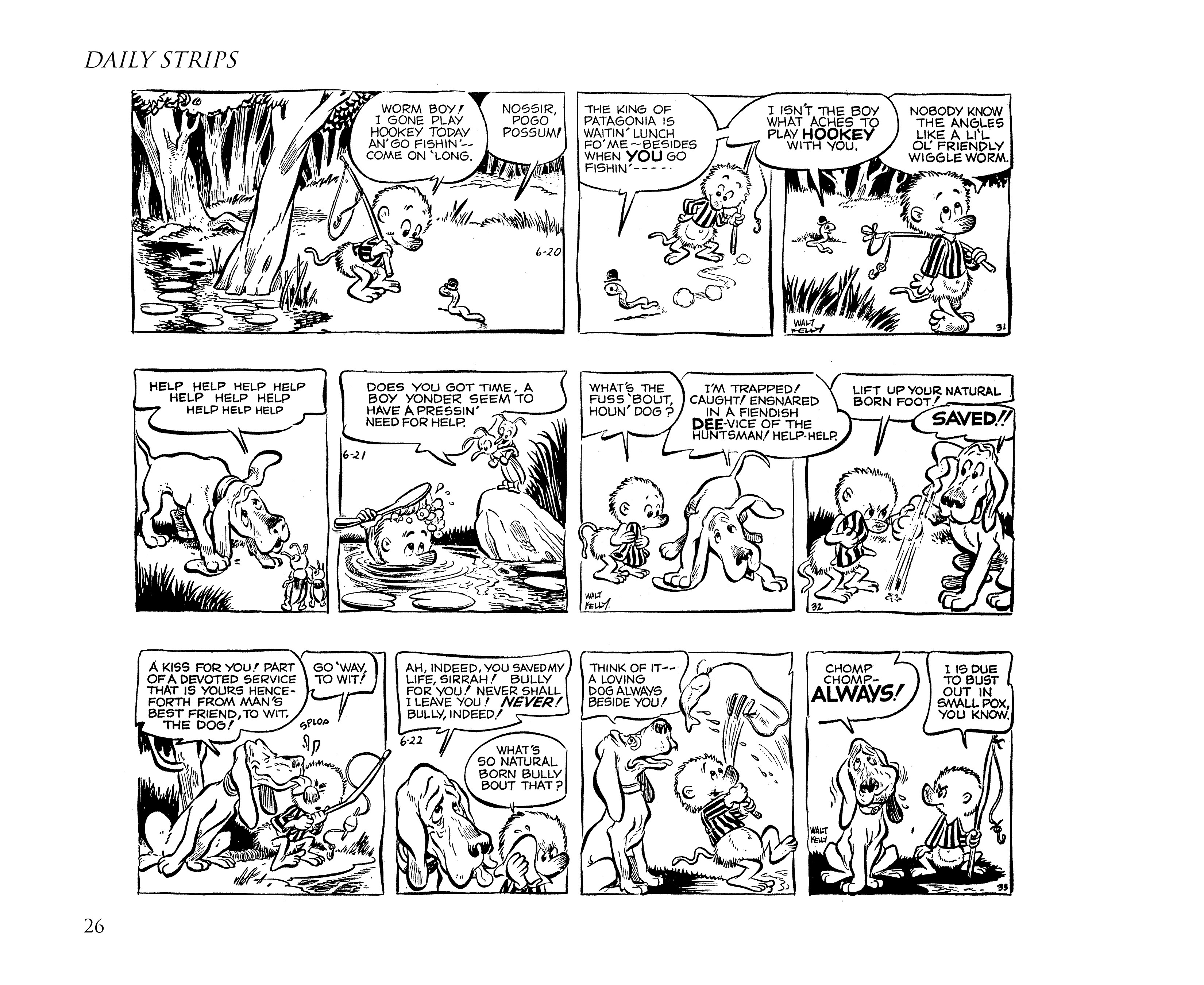 Read online Pogo by Walt Kelly: The Complete Syndicated Comic Strips comic -  Issue # TPB 1 (Part 1) - 44