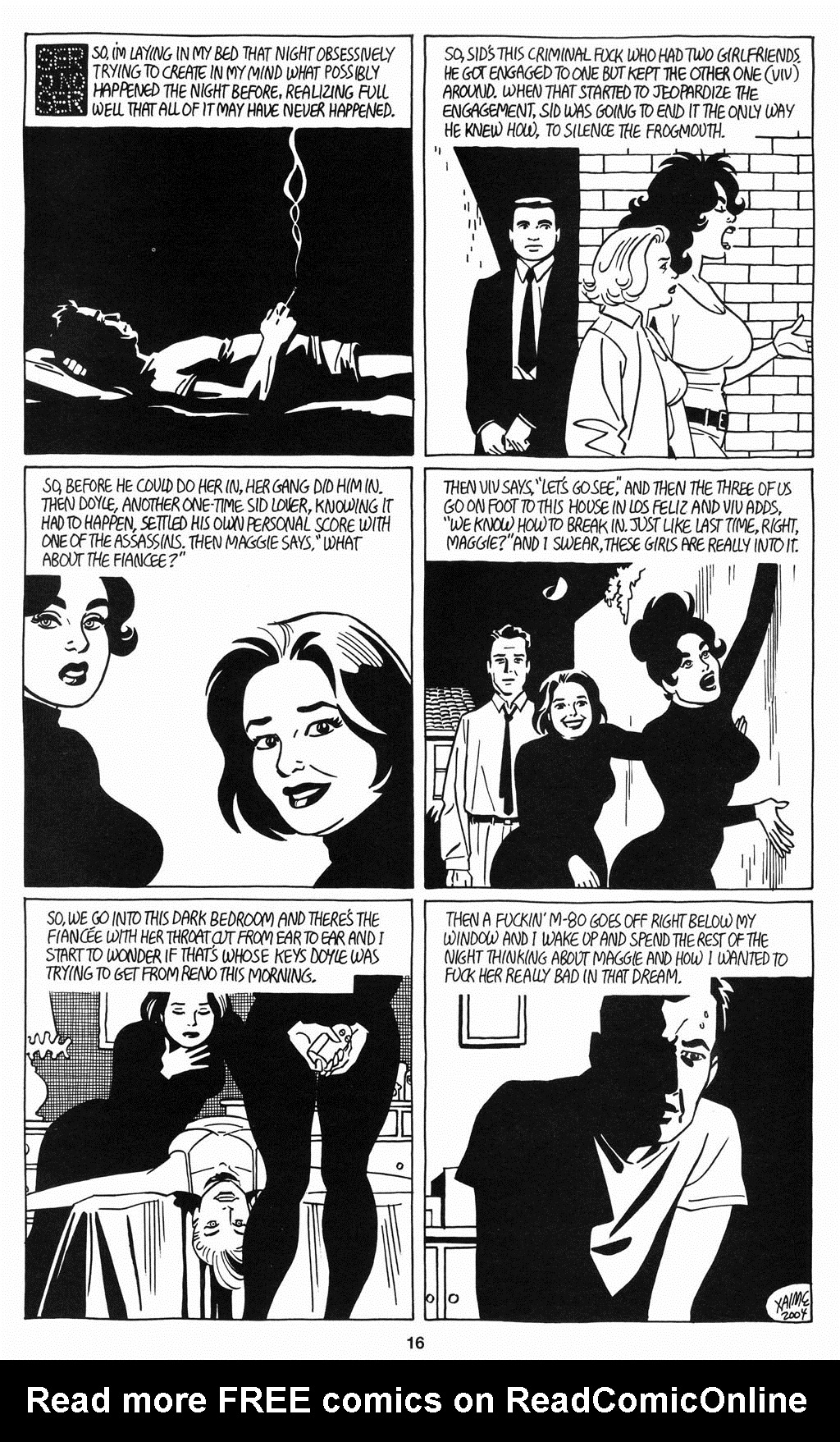 Read online Love and Rockets (2001) comic -  Issue #12 - 17
