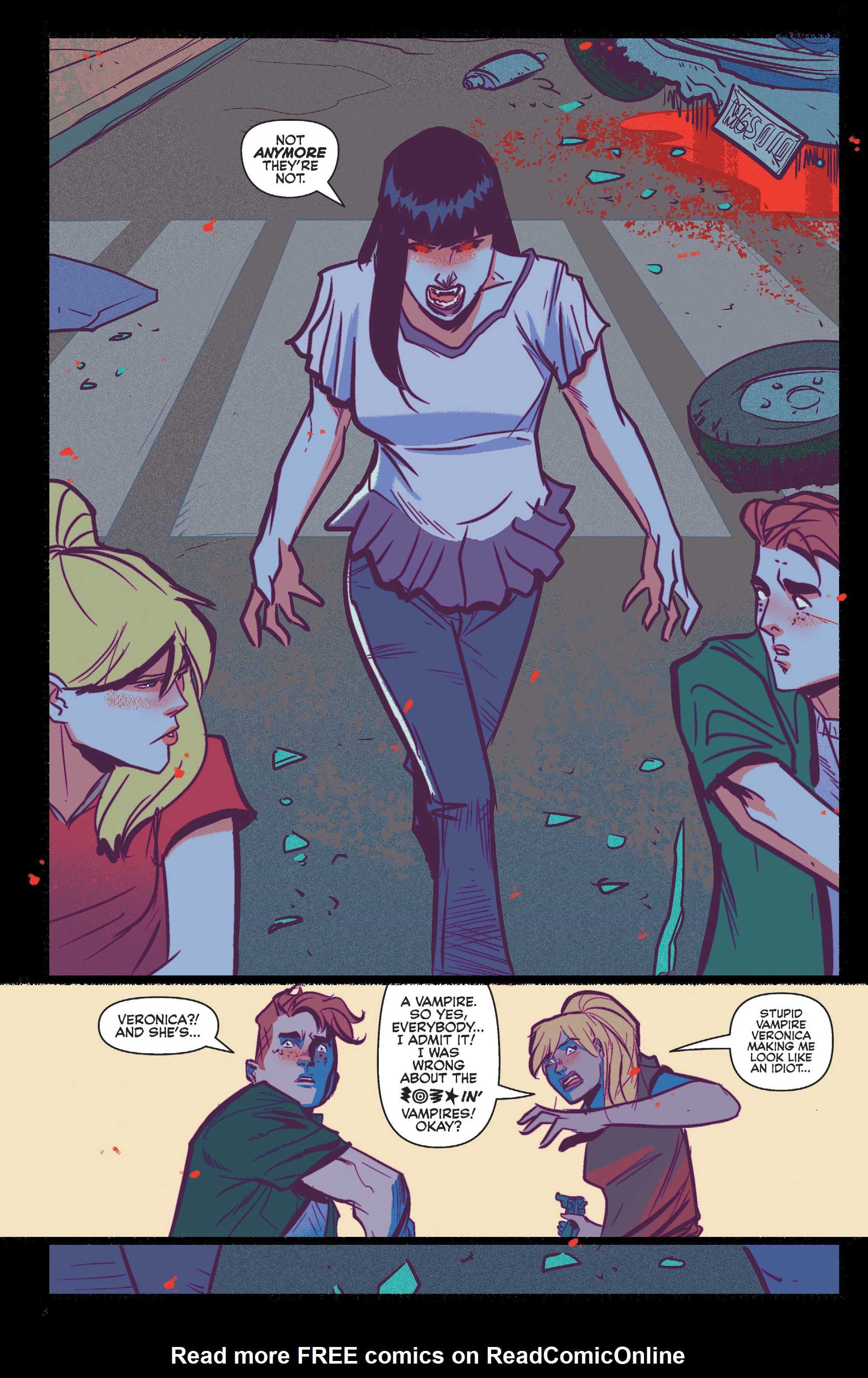 Read online Jughead the Hunger vs. Vampironica comic -  Issue # _TPB - 47