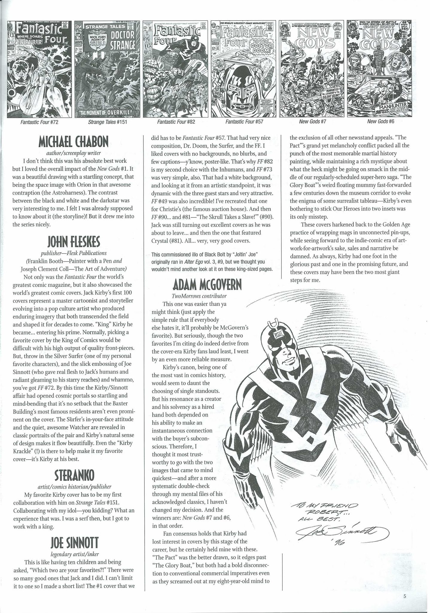 Read online The Jack Kirby Collector comic -  Issue #39 - 7