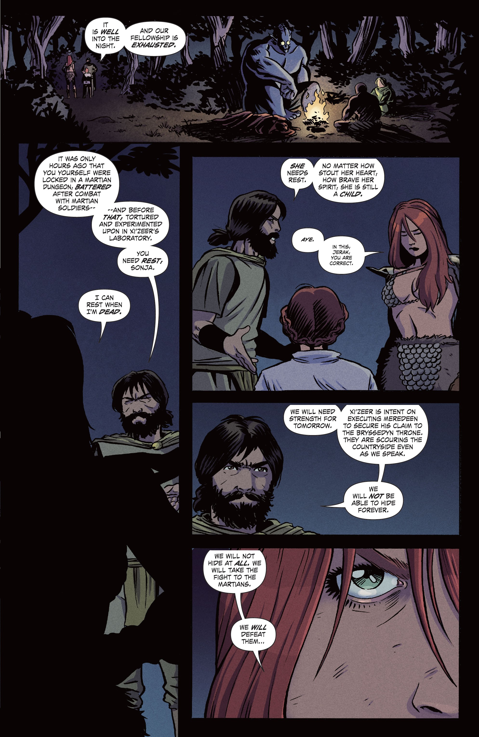 Read online Mars Attacks Red Sonja comic -  Issue #4 - 17