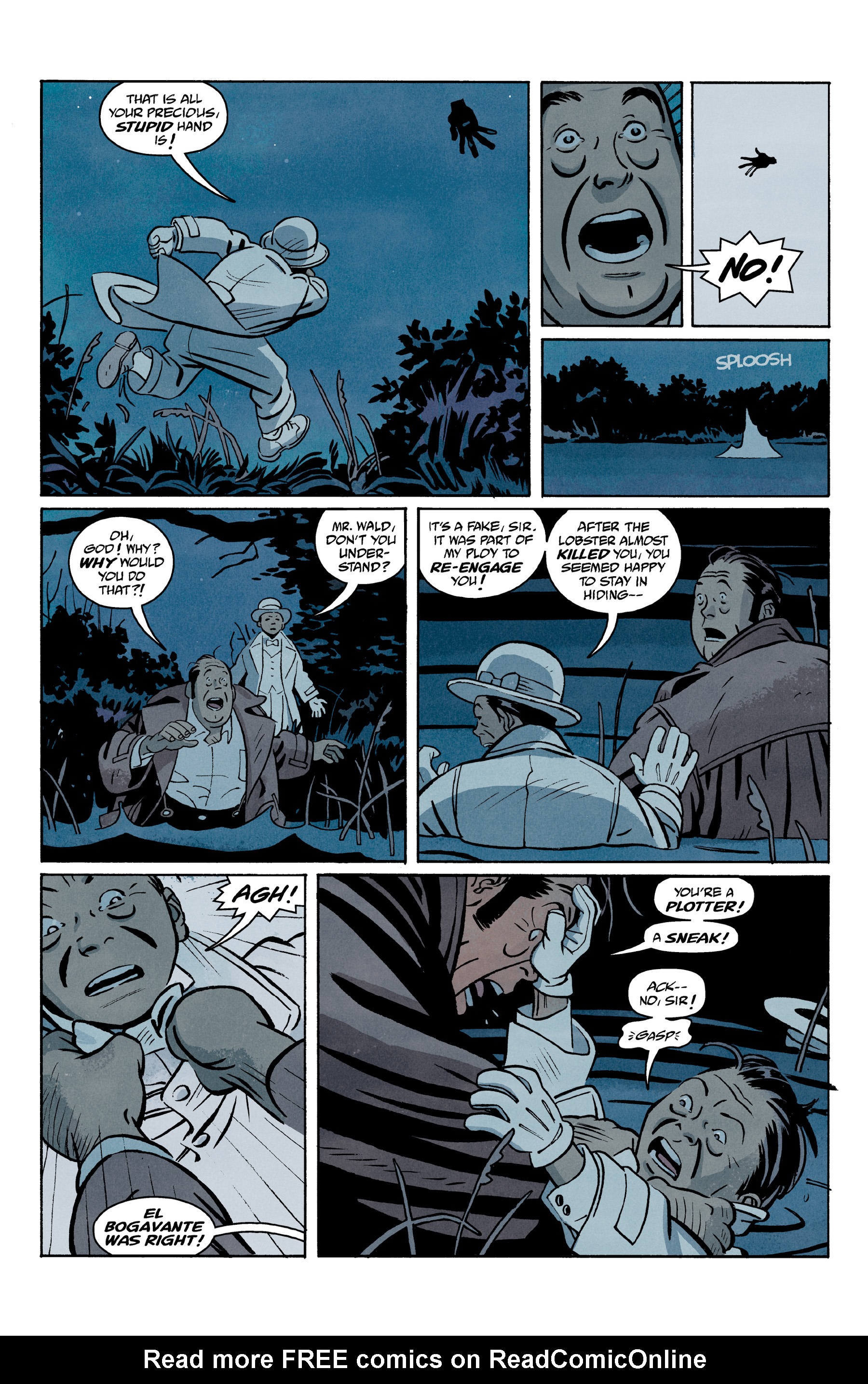 Read online Lobster Johnson: The Pirate's Ghost comic -  Issue #3 - 7