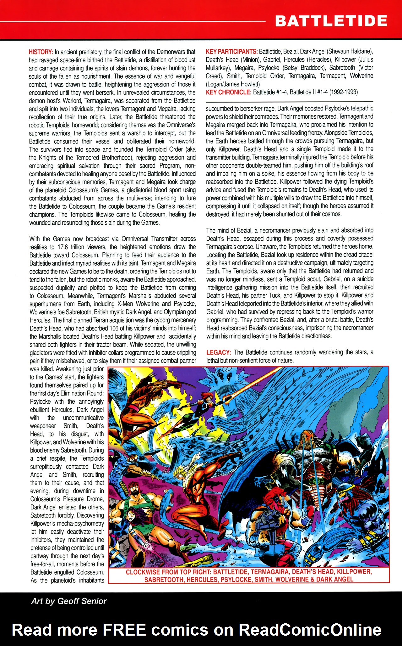 Read online Blockbusters of the Marvel Universe comic -  Issue # Full - 9