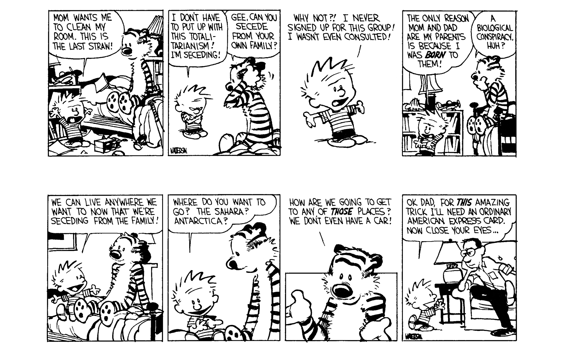 Read online Calvin and Hobbes comic -  Issue #3 - 70