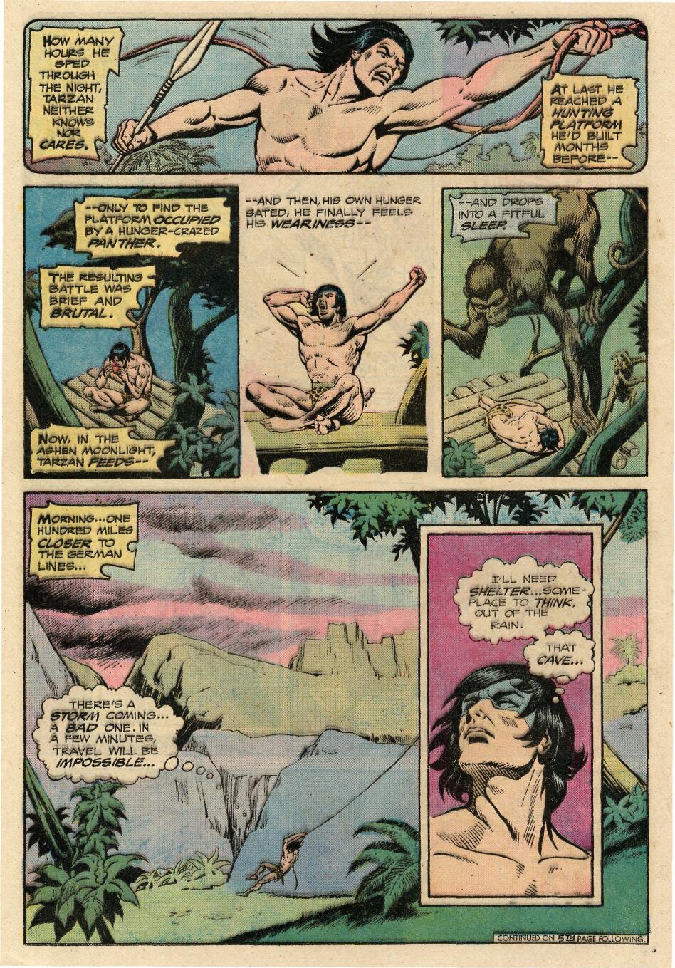 Read online Tarzan (1972) comic -  Issue #250 - 16