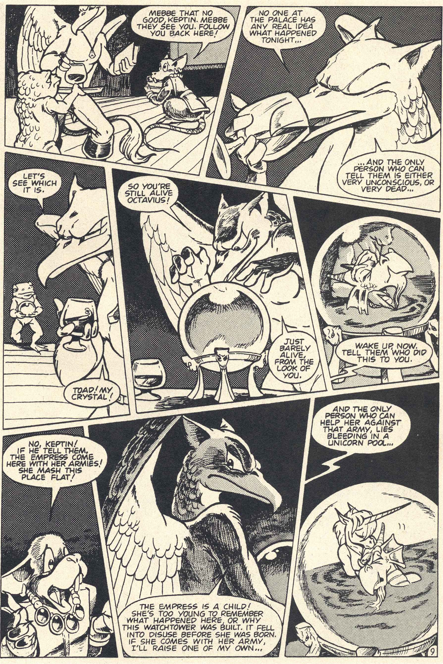 Read online Xanadu comic -  Issue #5 - 11