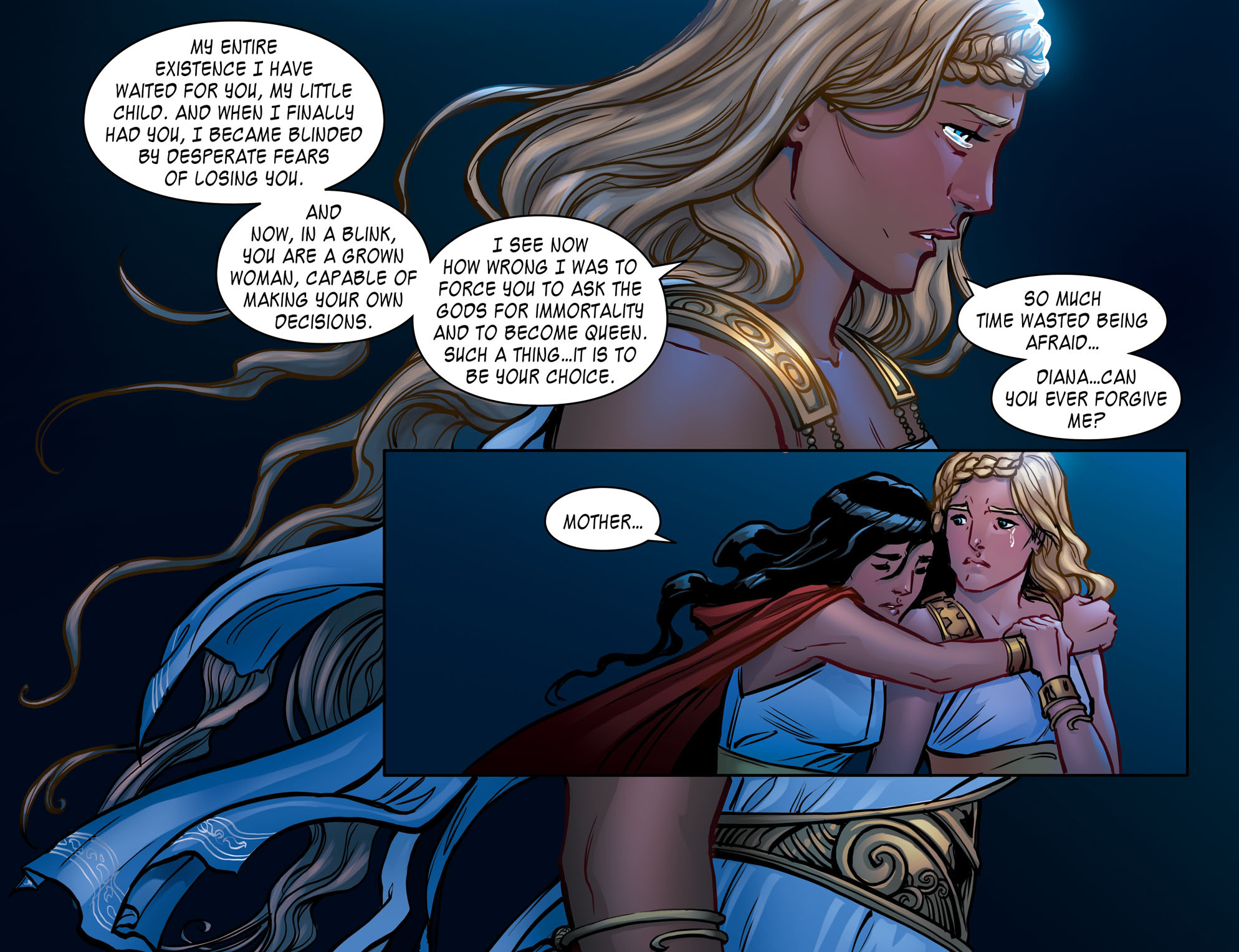 Read online The Legend of Wonder Woman (2015) comic -  Issue #9 - 9