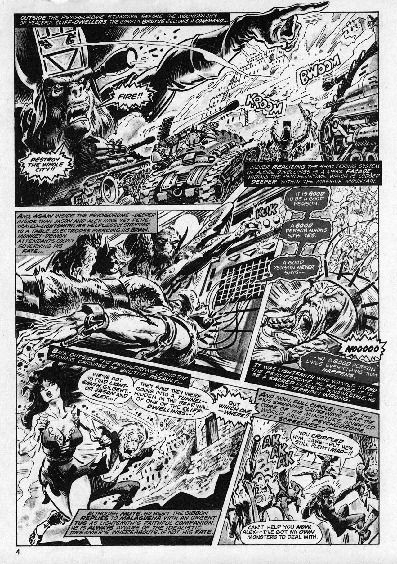 Read online Planet of the Apes comic -  Issue #20 - 4