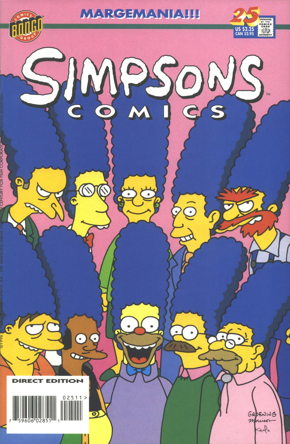 Read online Simpsons Comics comic -  Issue #25 - 1