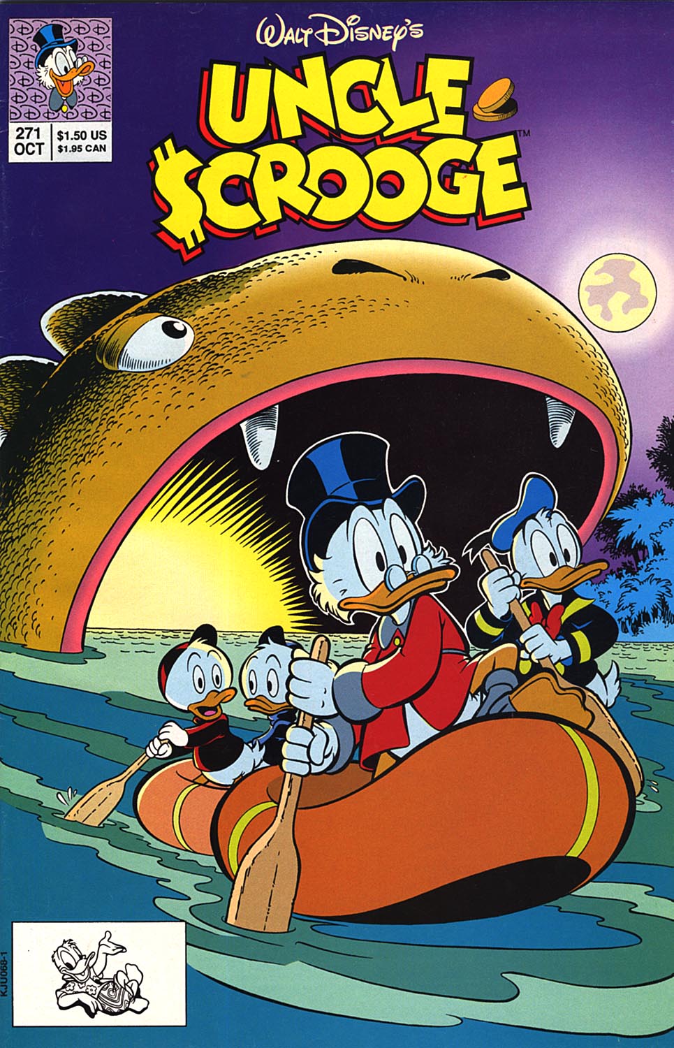 Read online Uncle Scrooge (1953) comic -  Issue #271 - 1