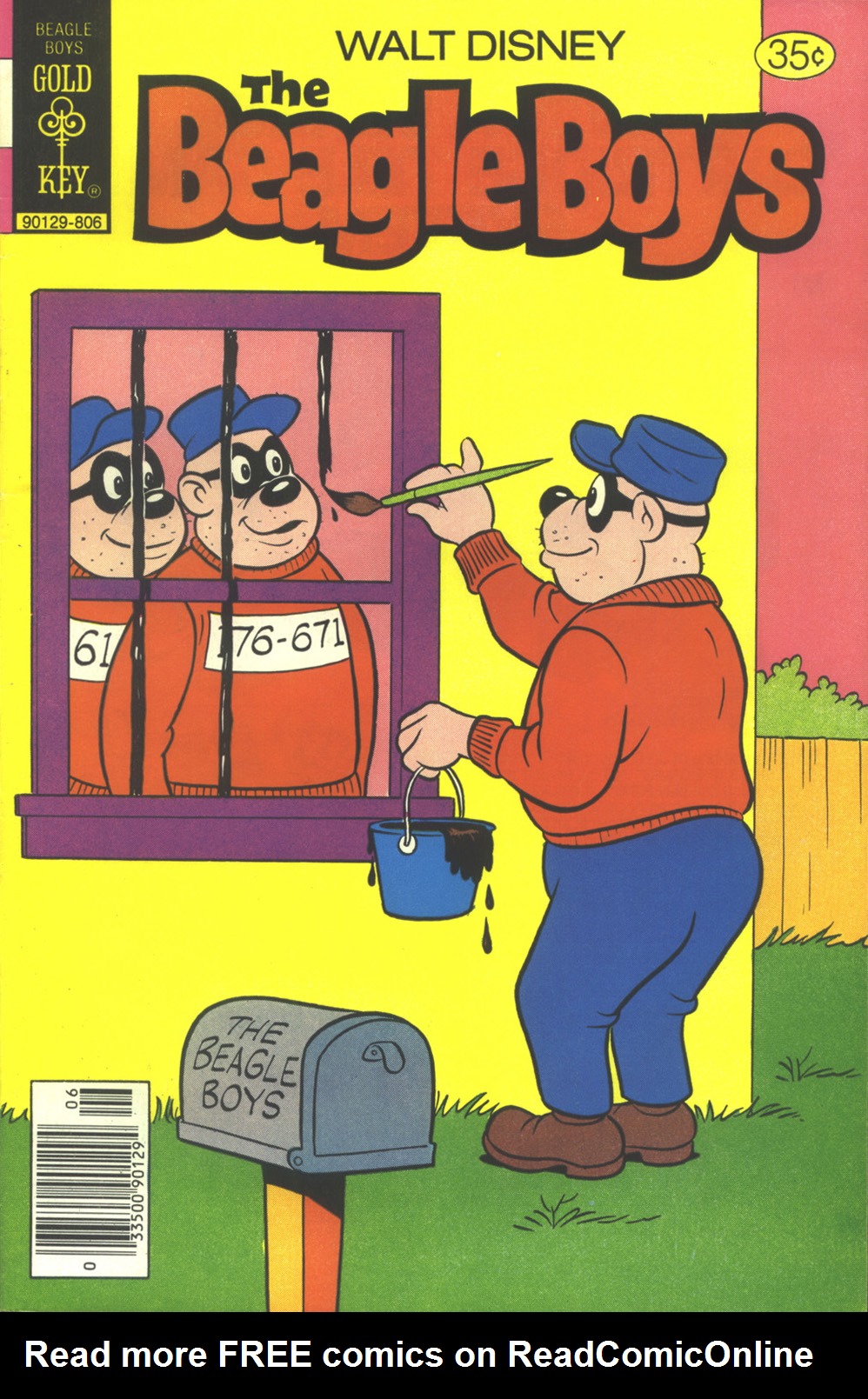 Read online Walt Disney THE BEAGLE BOYS comic -  Issue #42 - 1
