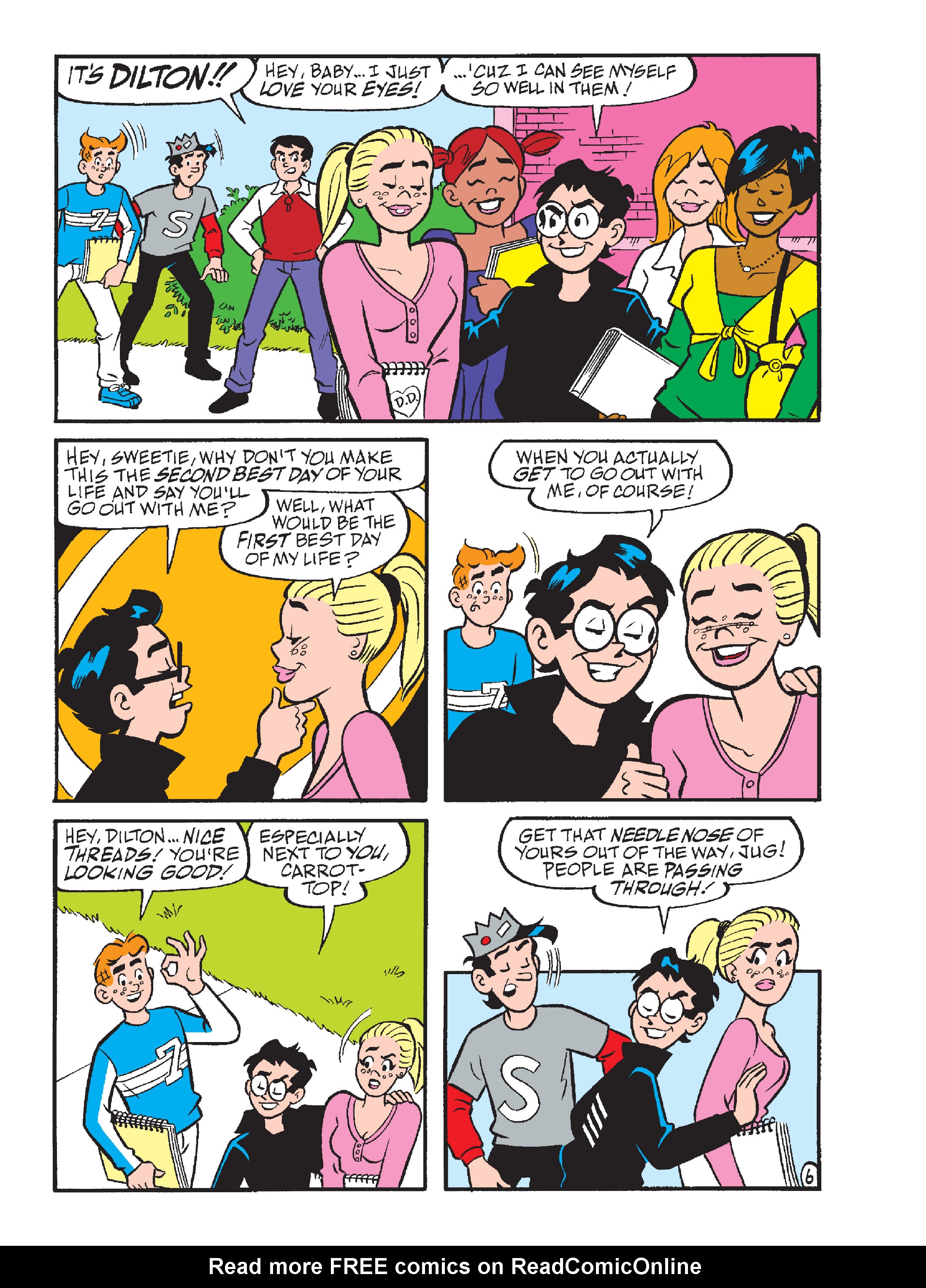 Read online Archie's Funhouse Double Digest comic -  Issue #15 - 190