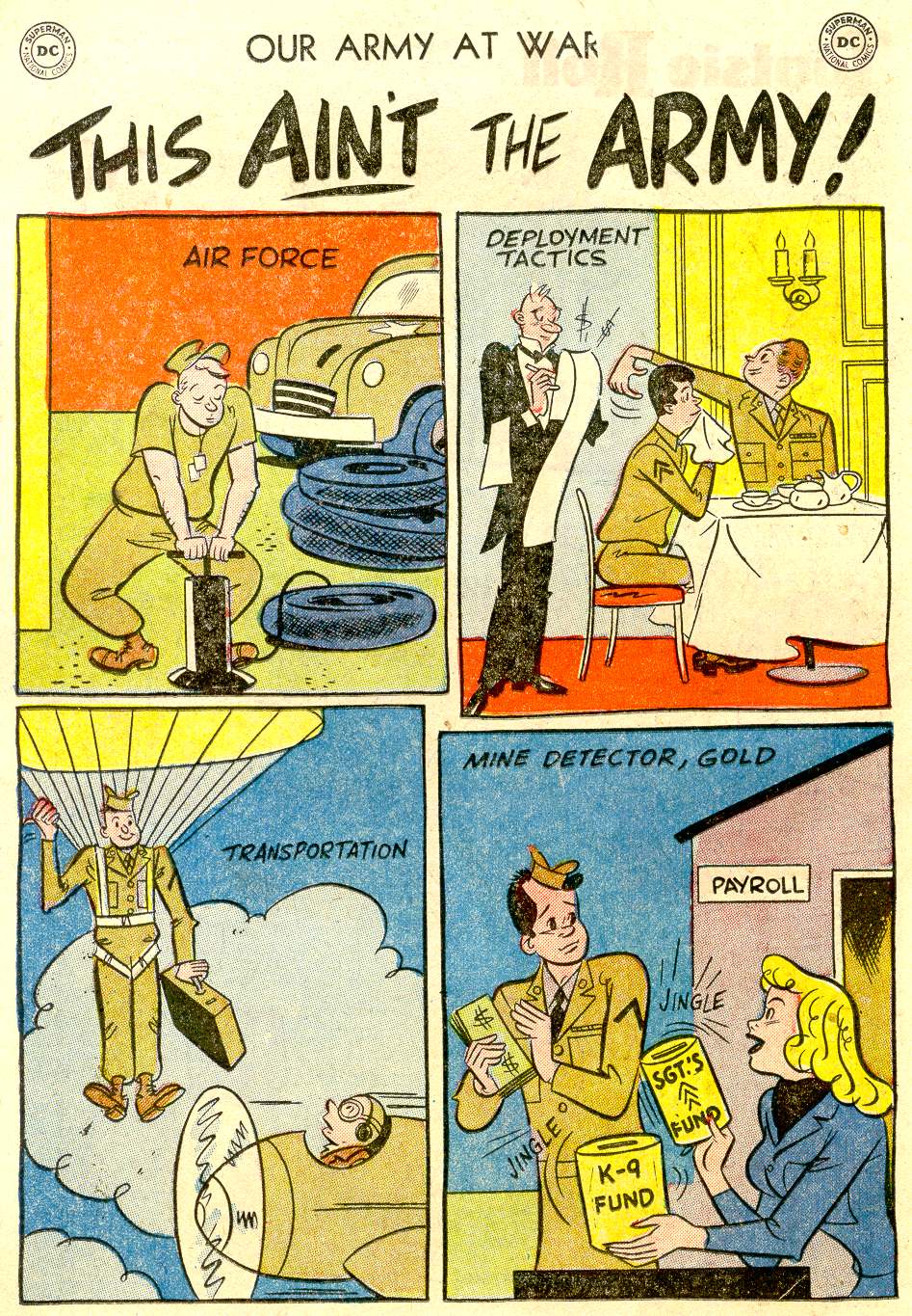 Read online Our Army at War (1952) comic -  Issue #28 - 18