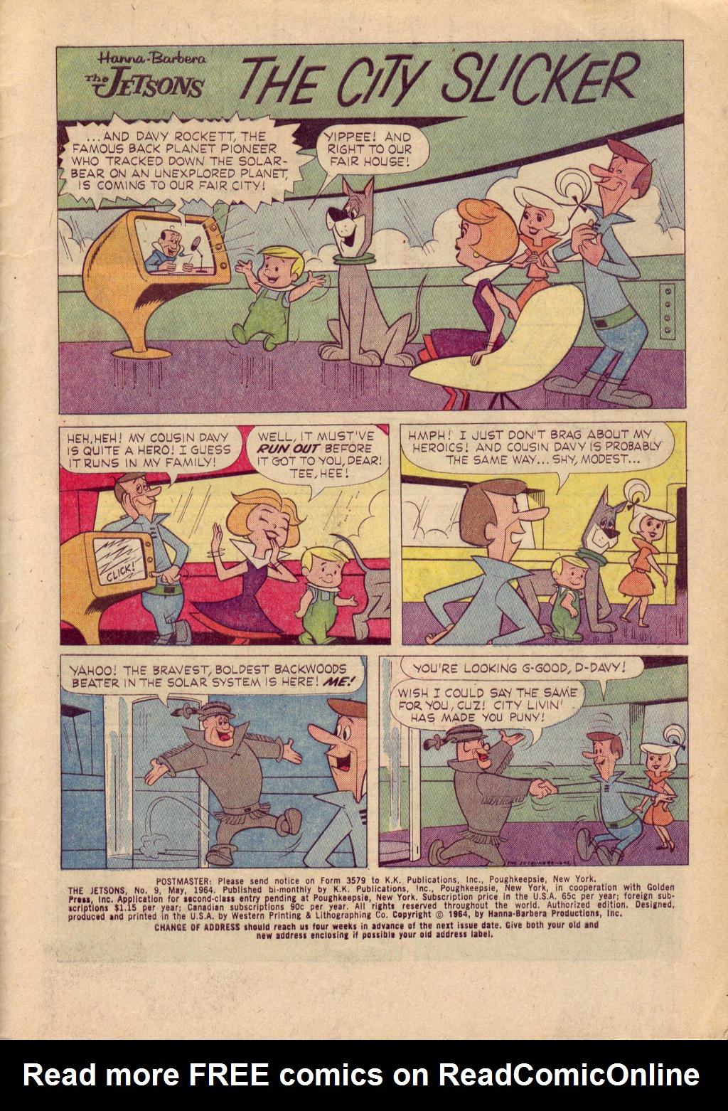 Read online The Jetsons (1963) comic -  Issue #9 - 3
