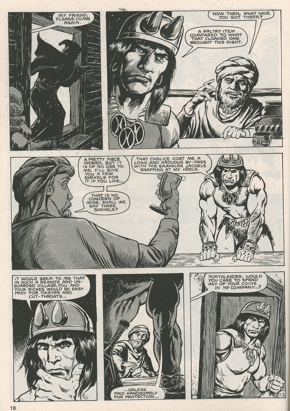 Read online The Savage Sword Of Conan comic -  Issue #118 - 17