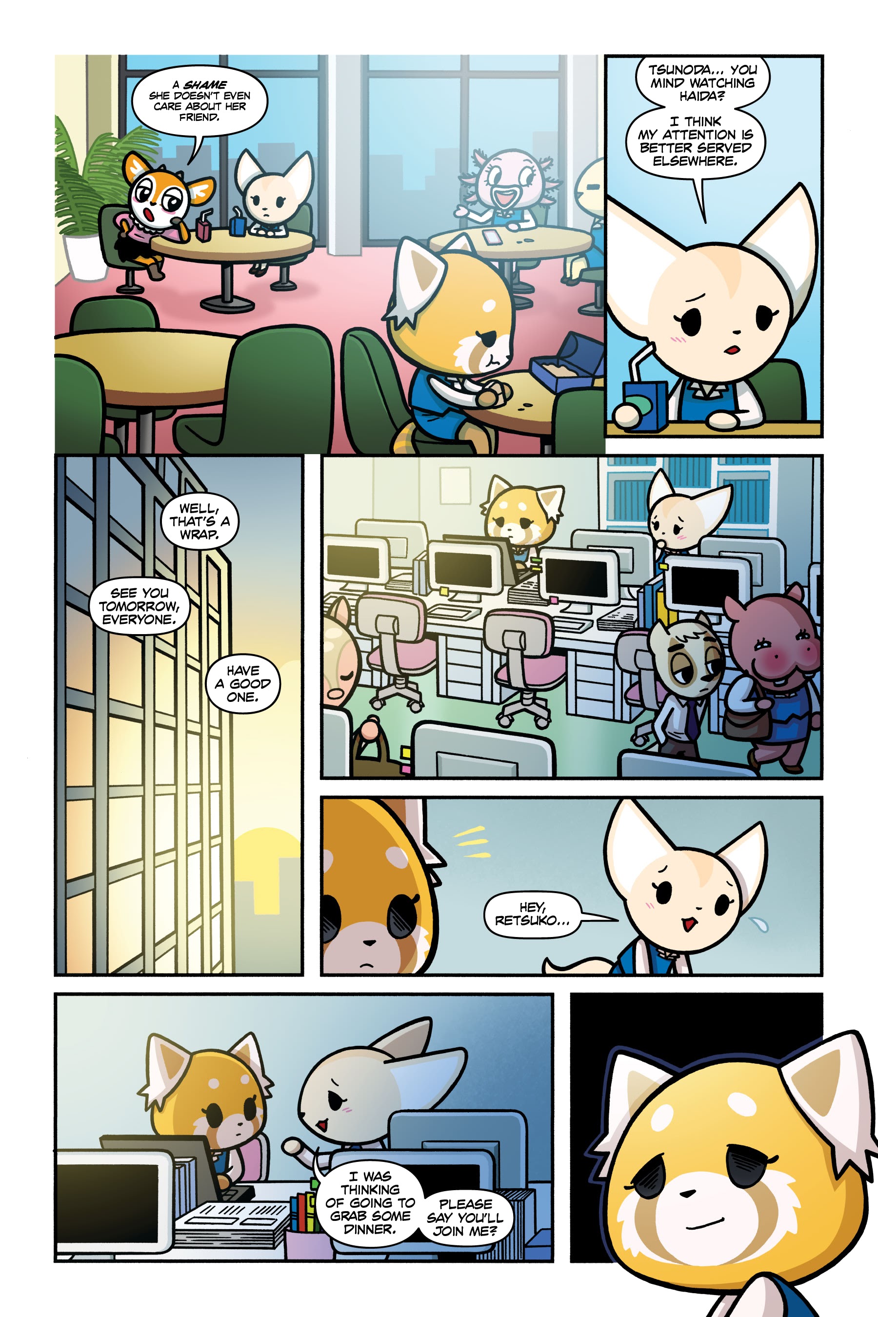 Read online Aggretsuko: Little Rei of Sunshine comic -  Issue # TPB - 52