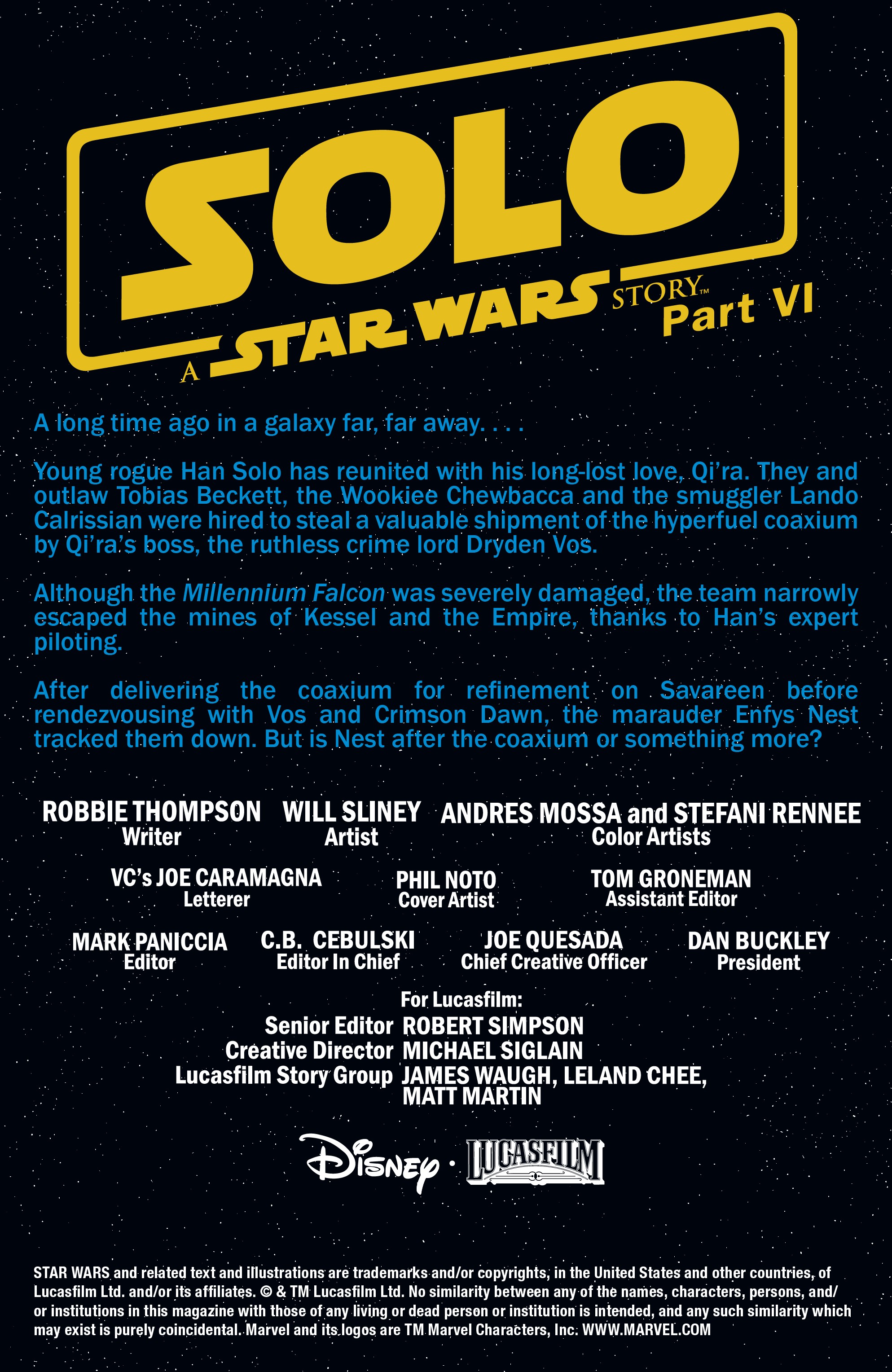 Read online Solo: A Star Wars Story Adaptation comic -  Issue #6 - 2