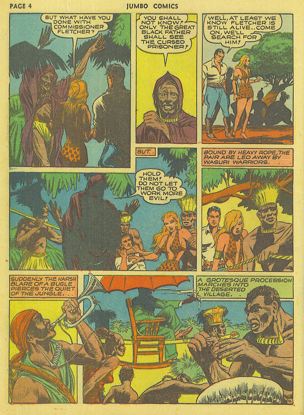 Read online Jumbo Comics comic -  Issue #28 - 6