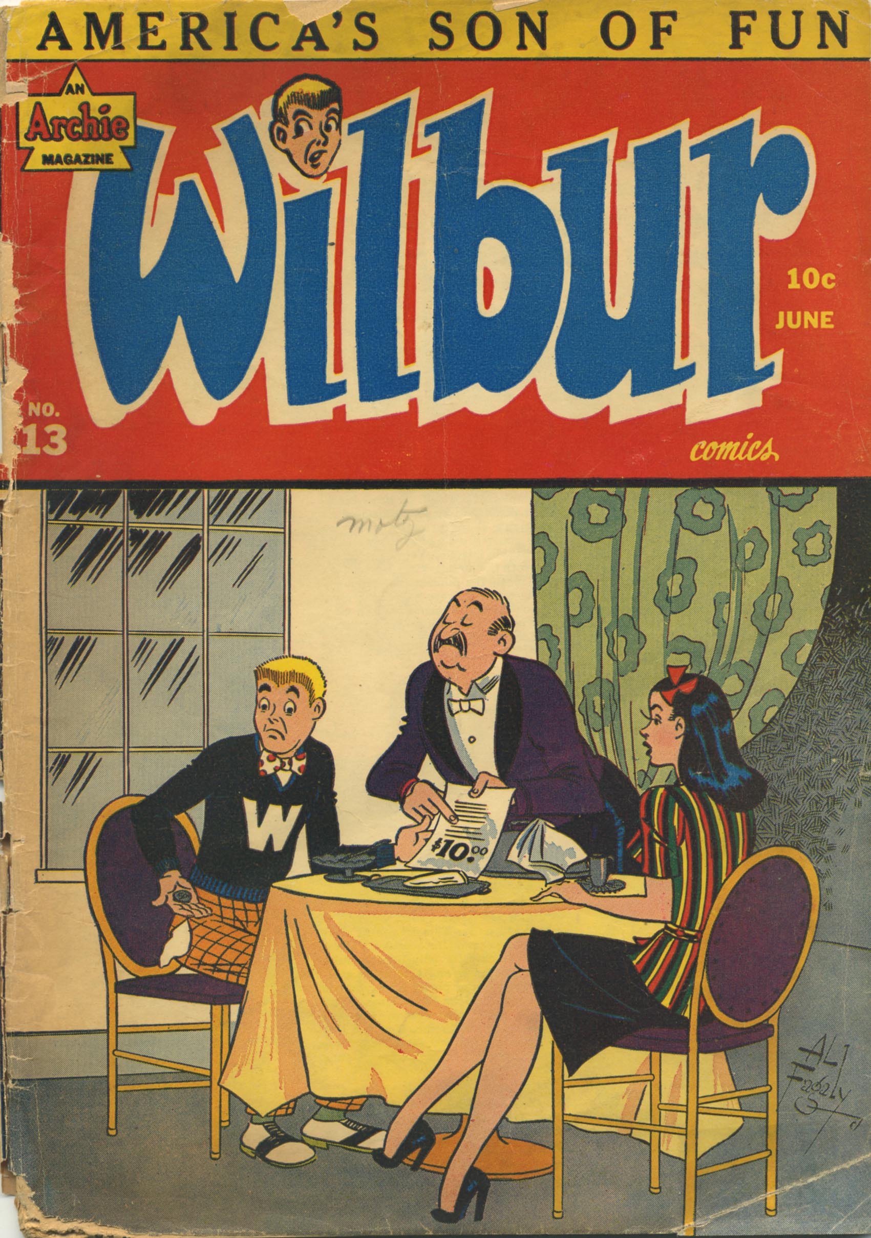 Read online Wilbur Comics comic -  Issue #13 - 1