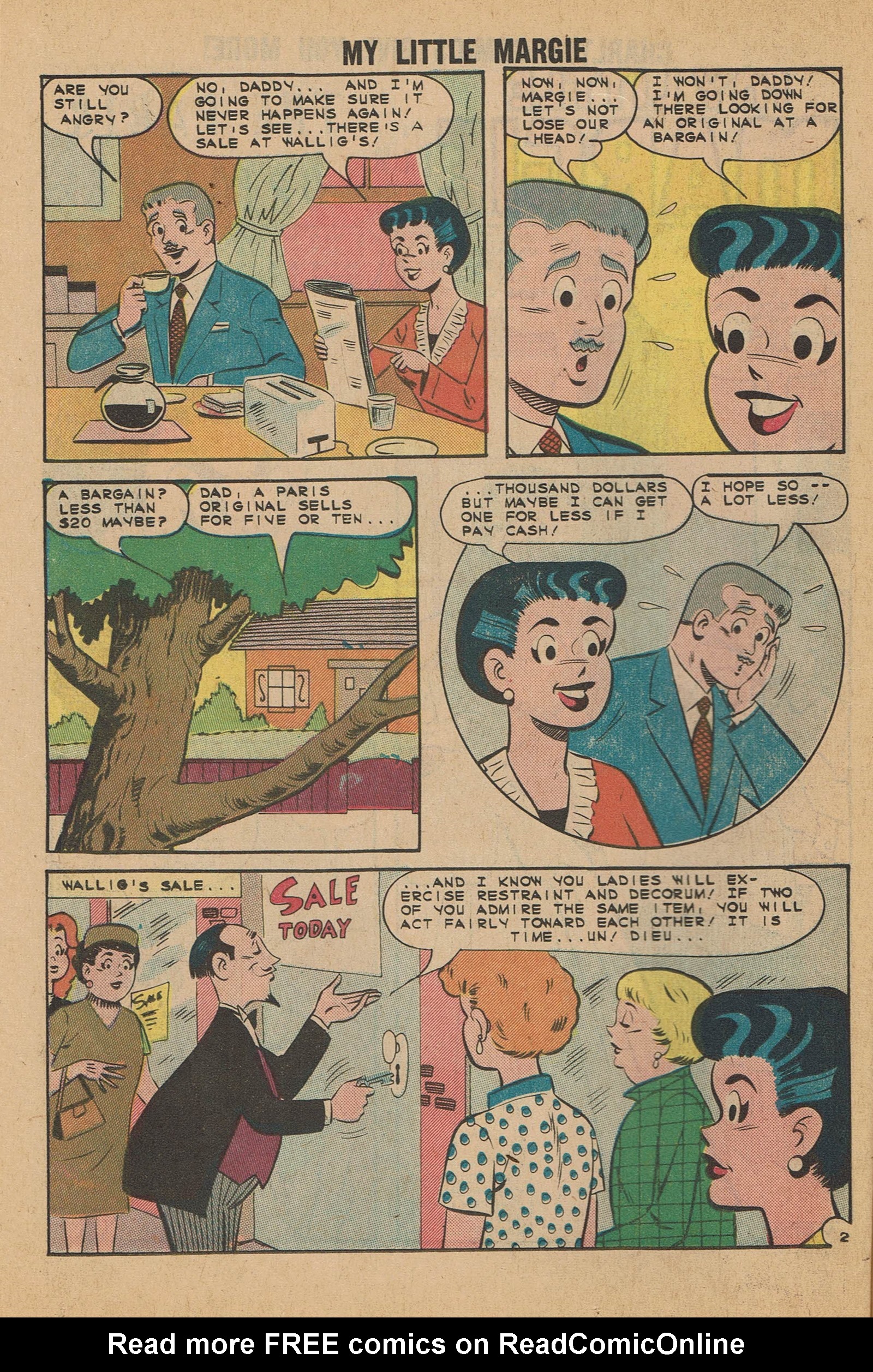 Read online My Little Margie (1954) comic -  Issue #52 - 26
