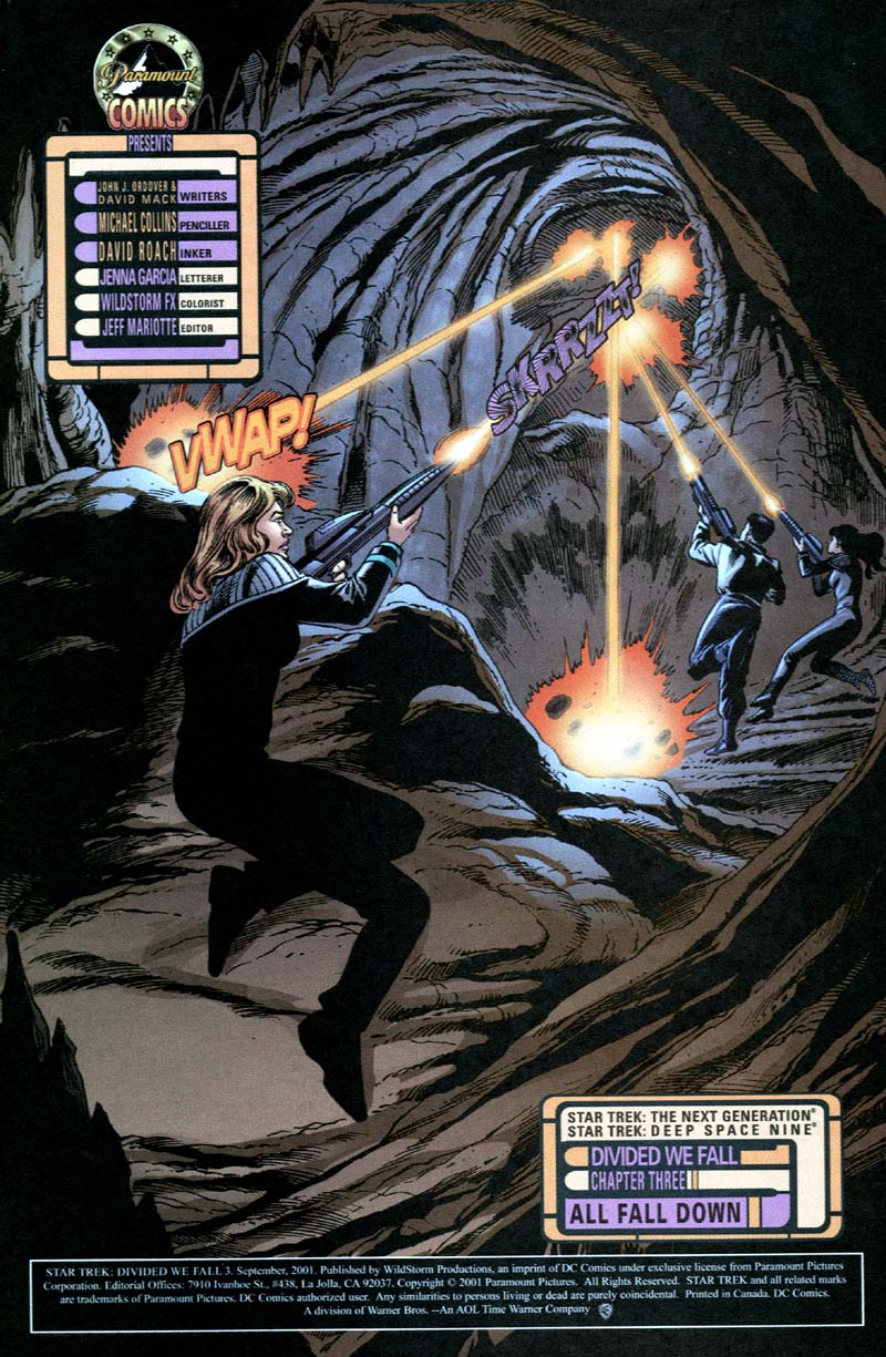 Read online Star Trek: Divided We Fall comic -  Issue #3 - 2