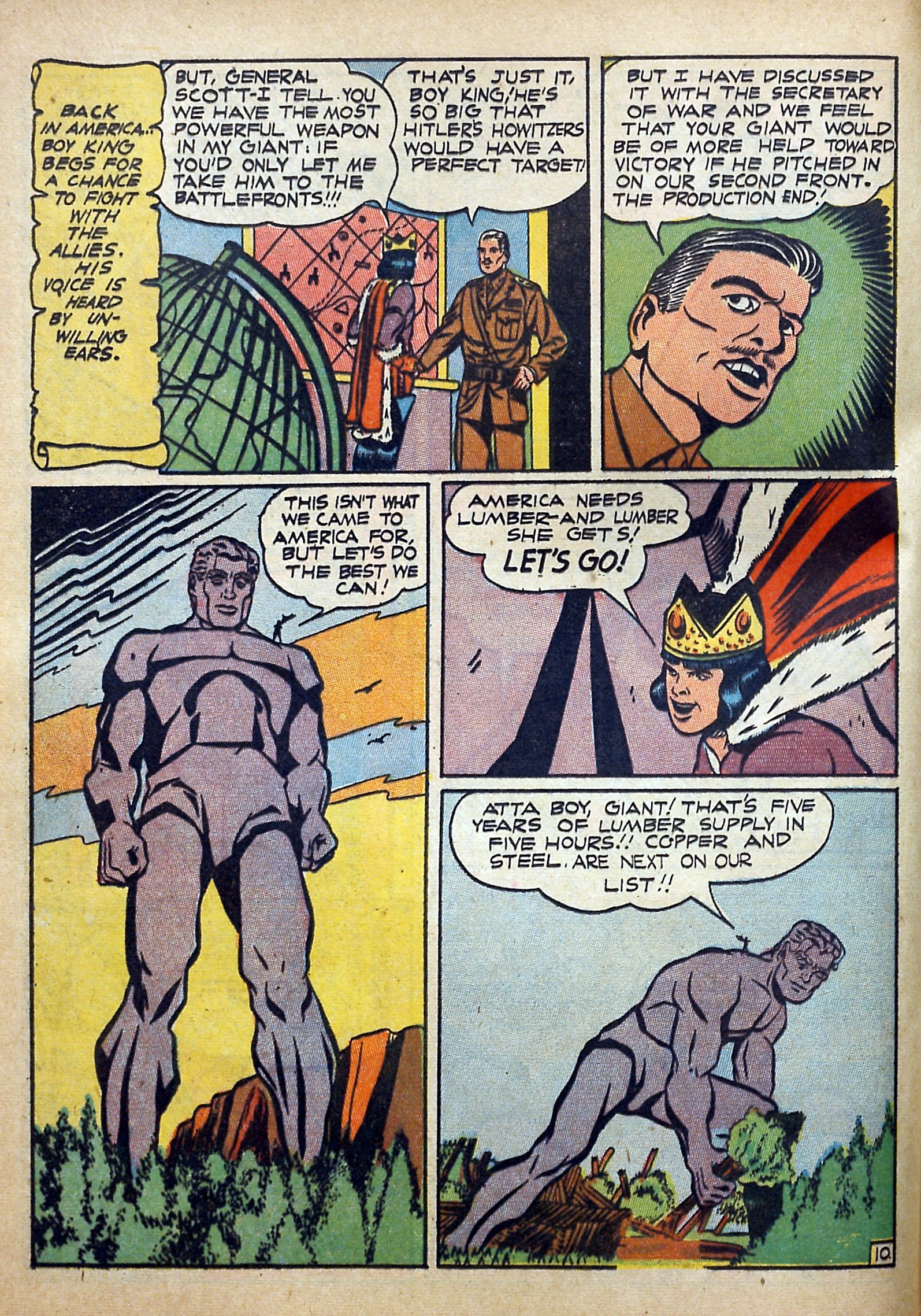 Read online Clue Comics comic -  Issue #4 - 12