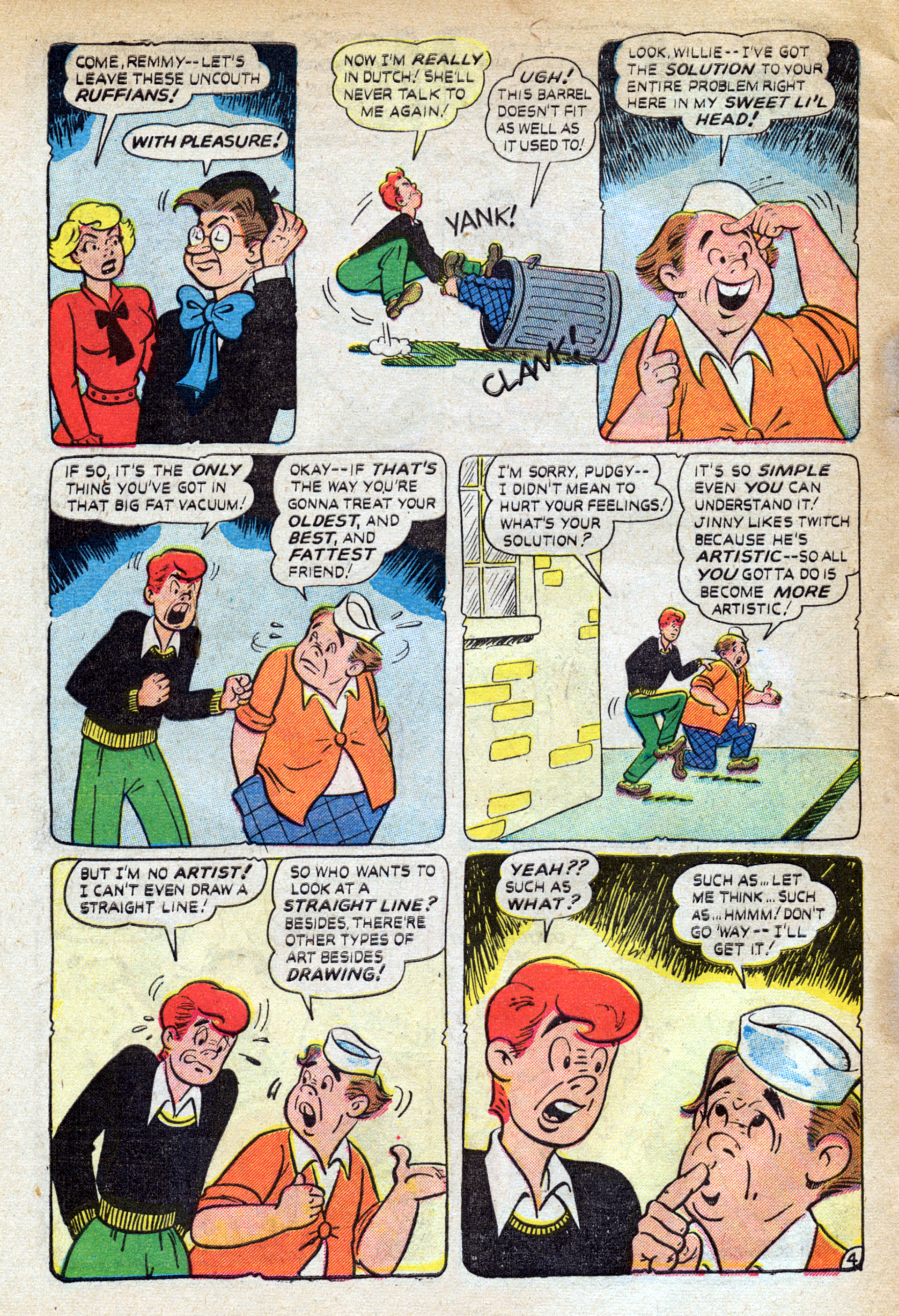 Read online Willie Comics (1950) comic -  Issue #22 - 44