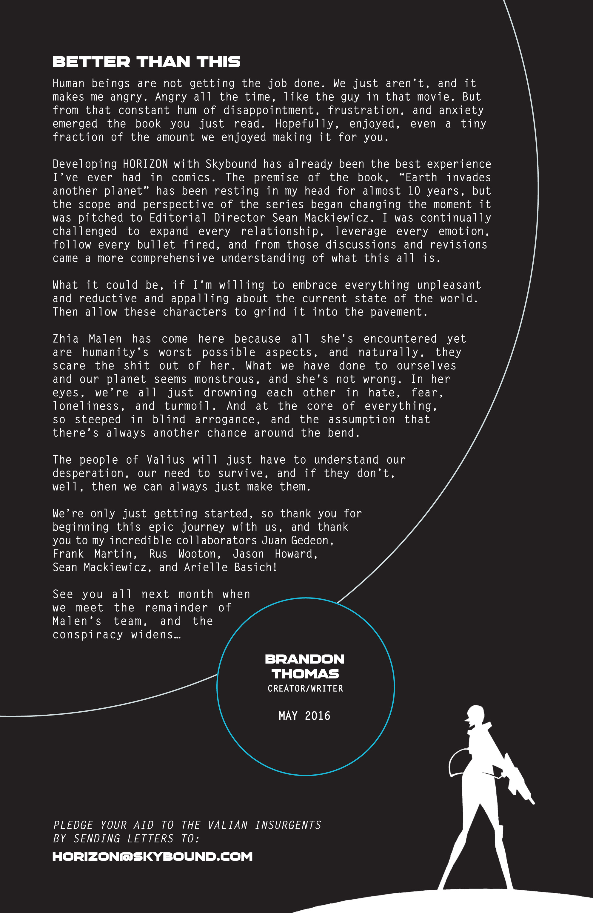 Read online Horizon comic -  Issue #1 - 26