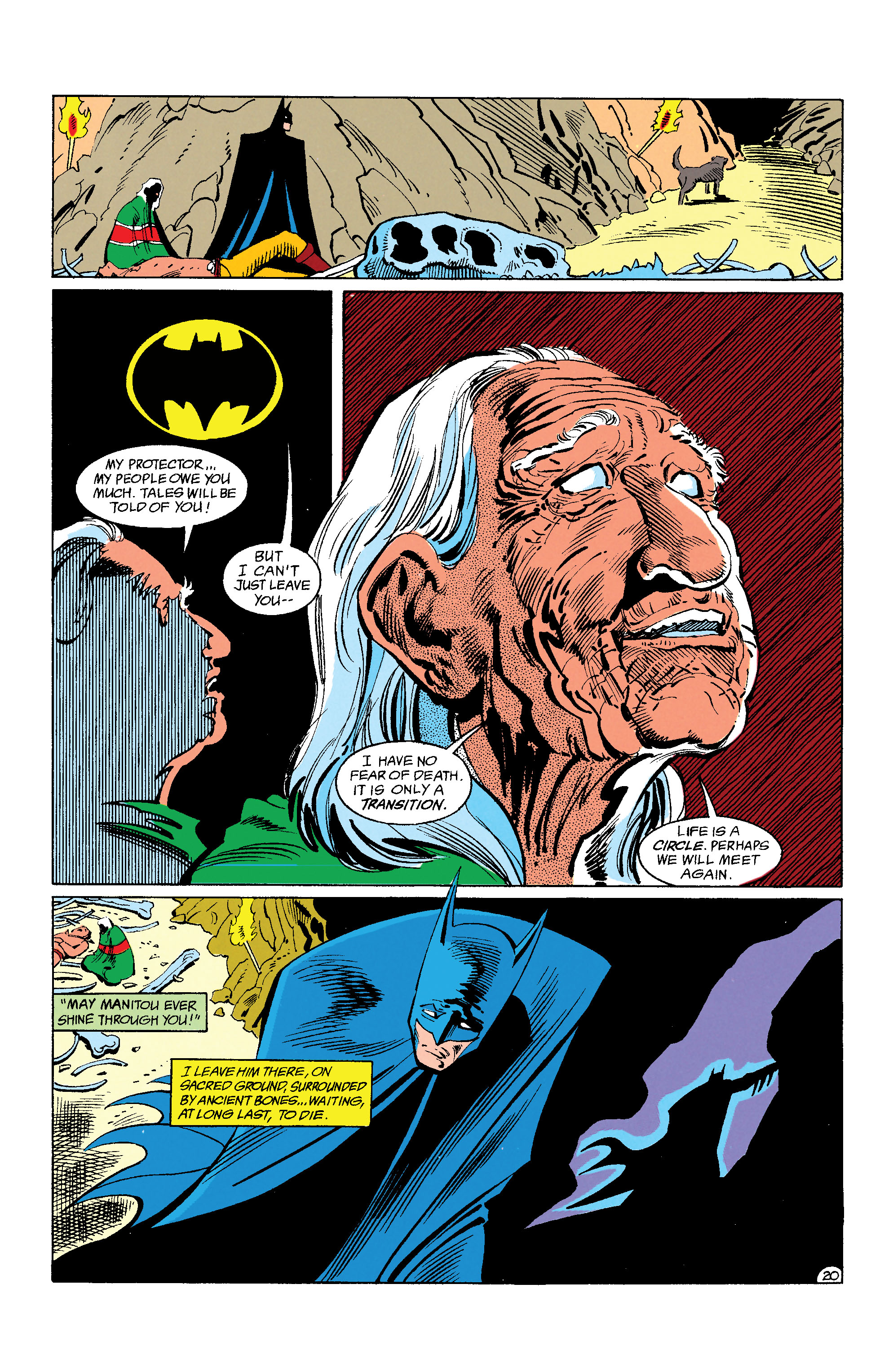 Read online Batman (1940) comic -  Issue #464 - 21