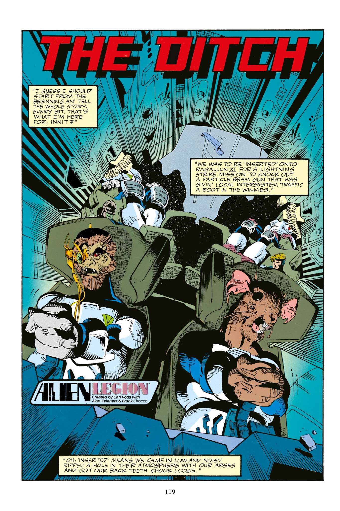 Read online Alien Legion: Dead and Buried comic -  Issue # TPB - 118