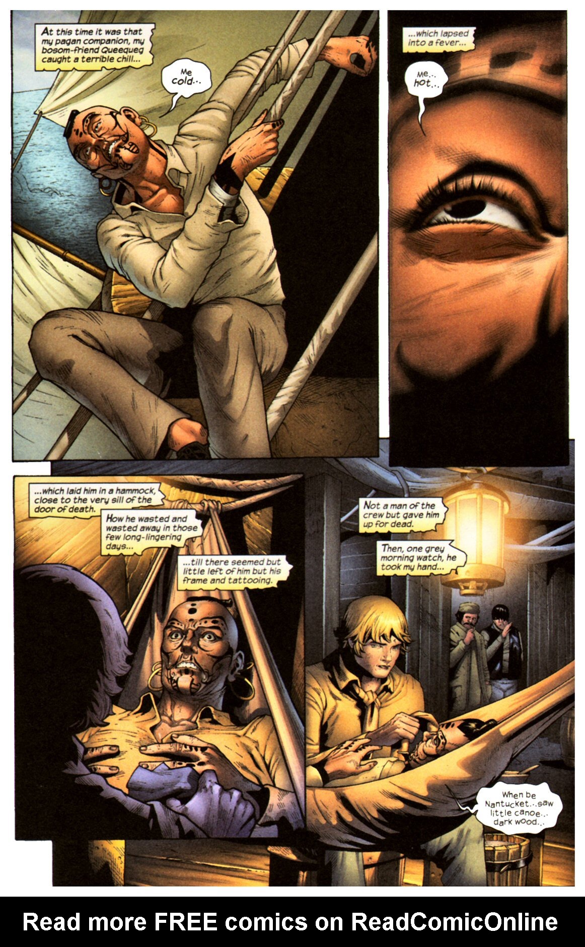 Read online Marvel Illustrated: Moby Dick comic -  Issue # TPB - 78