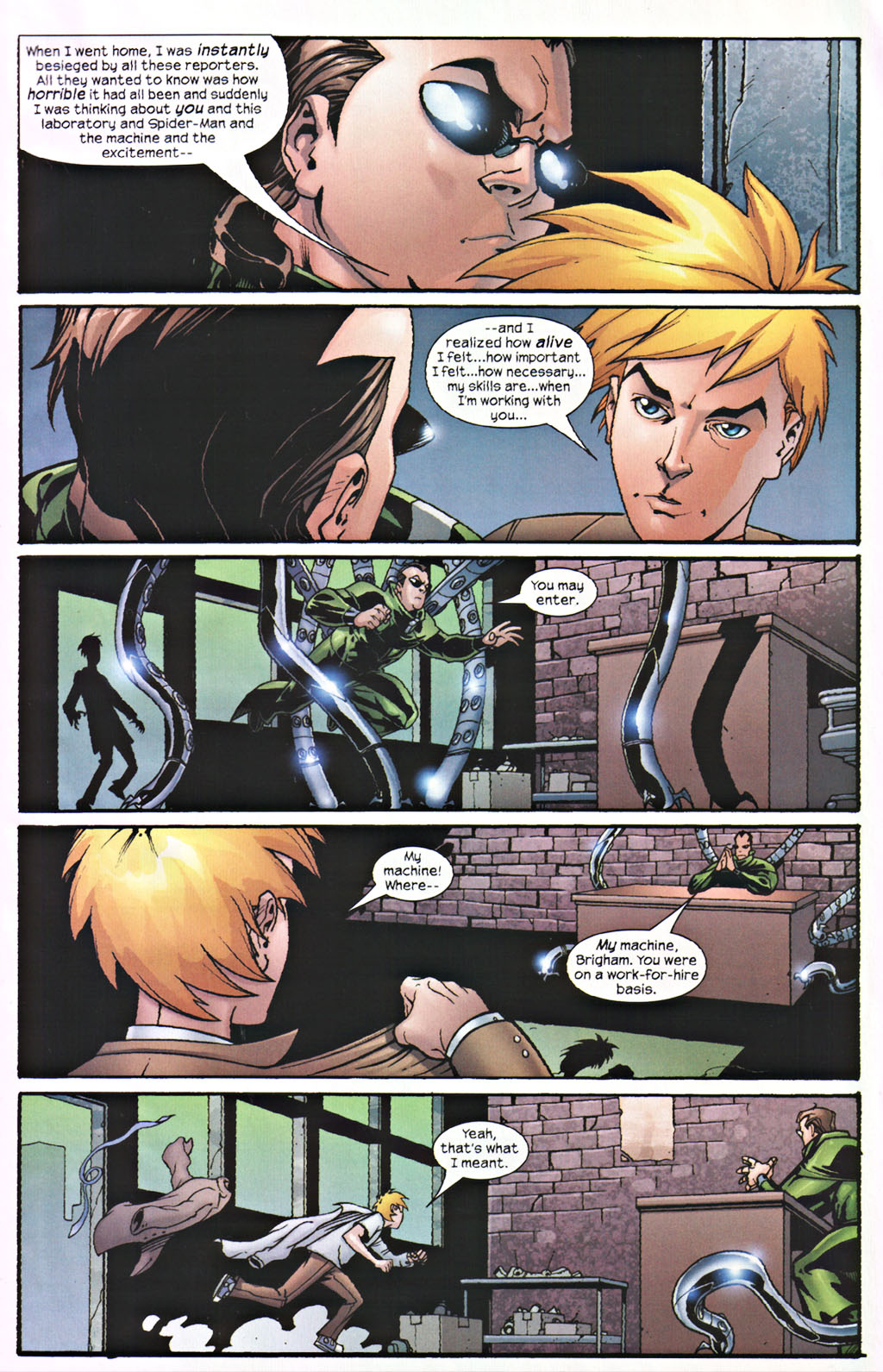 Read online Spider-Man/Doctor Octopus: Out of Reach comic -  Issue #3 - 4