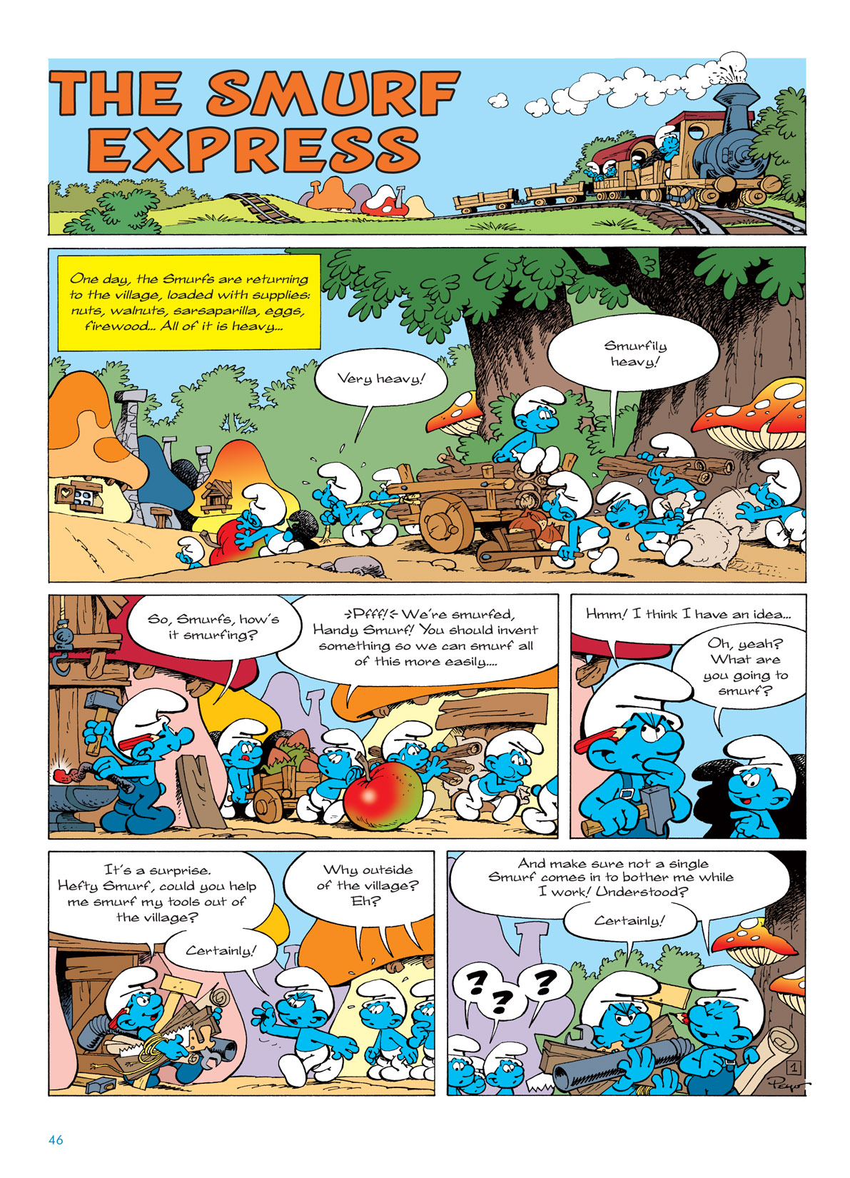 Read online The Smurfs comic -  Issue #6 - 46