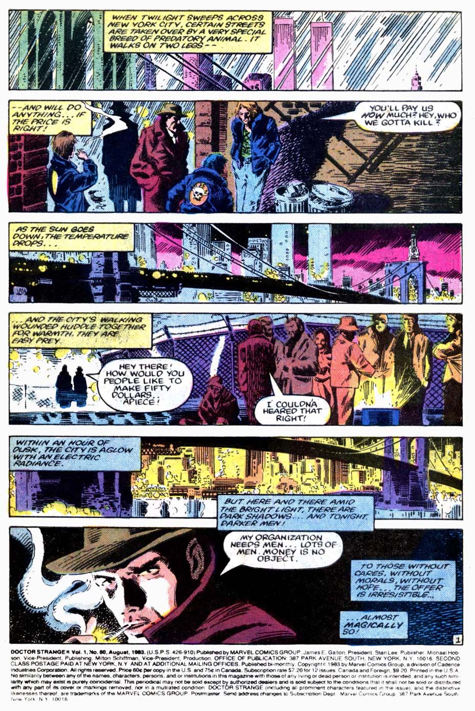 Read online Doctor Strange (1974) comic -  Issue #60 - 2