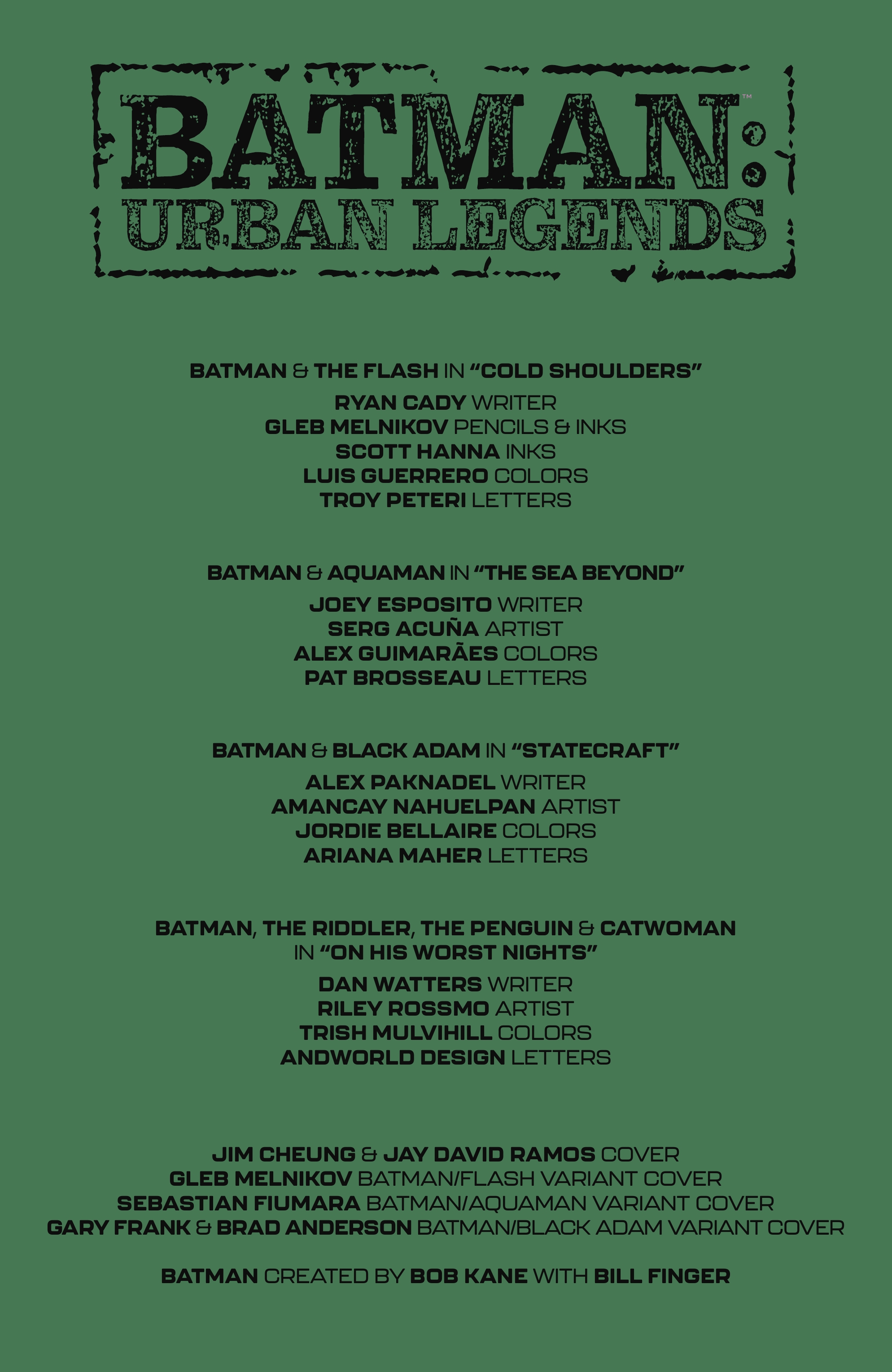 Read online Batman: Urban Legends comic -  Issue #17 - 3