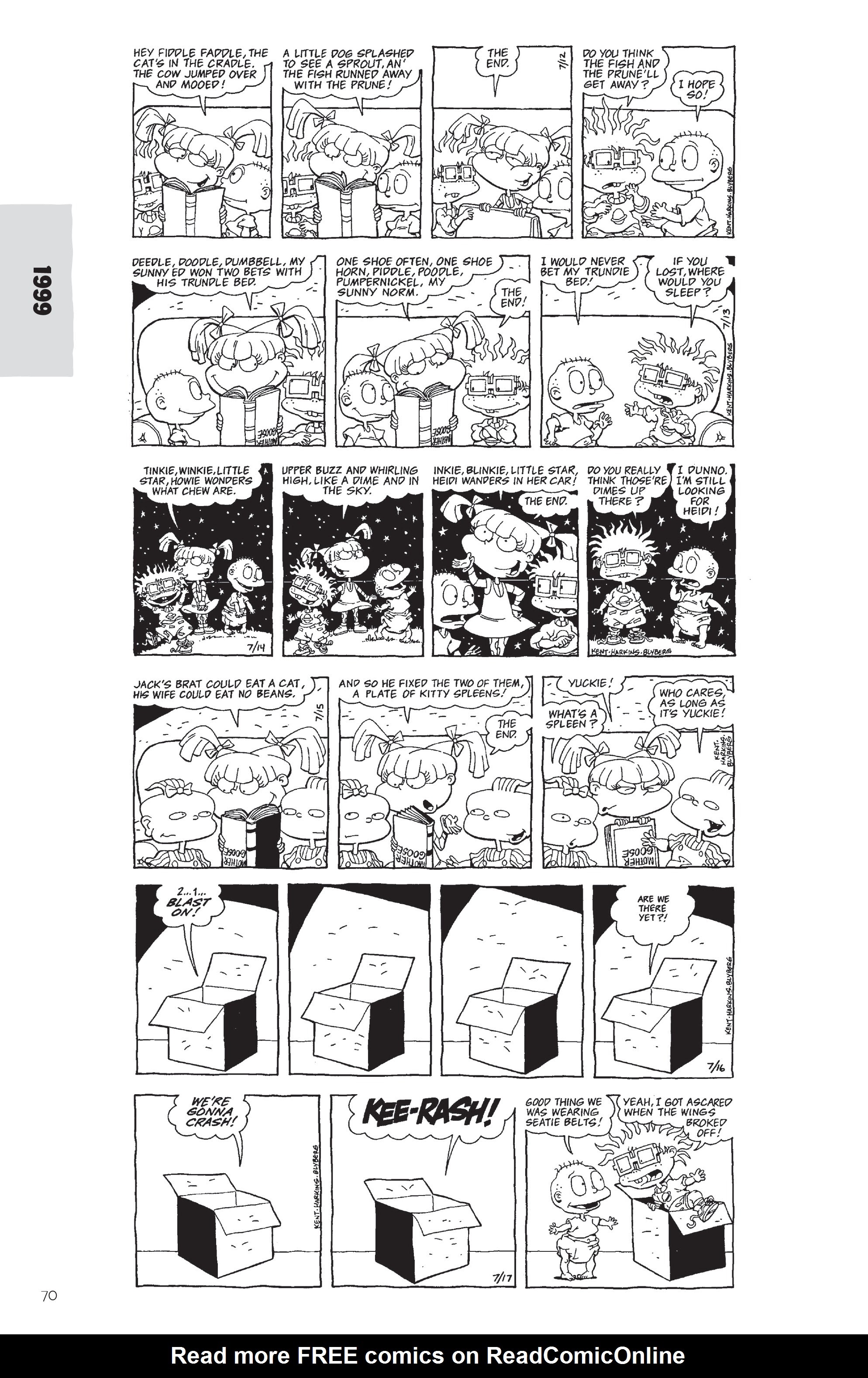 Read online Rugrats: The Newspaper Strips comic -  Issue # TPB (Part 1) - 69