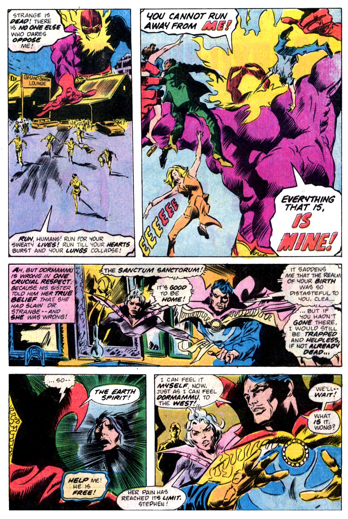 Read online Doctor Strange (1974) comic -  Issue #9 - 4