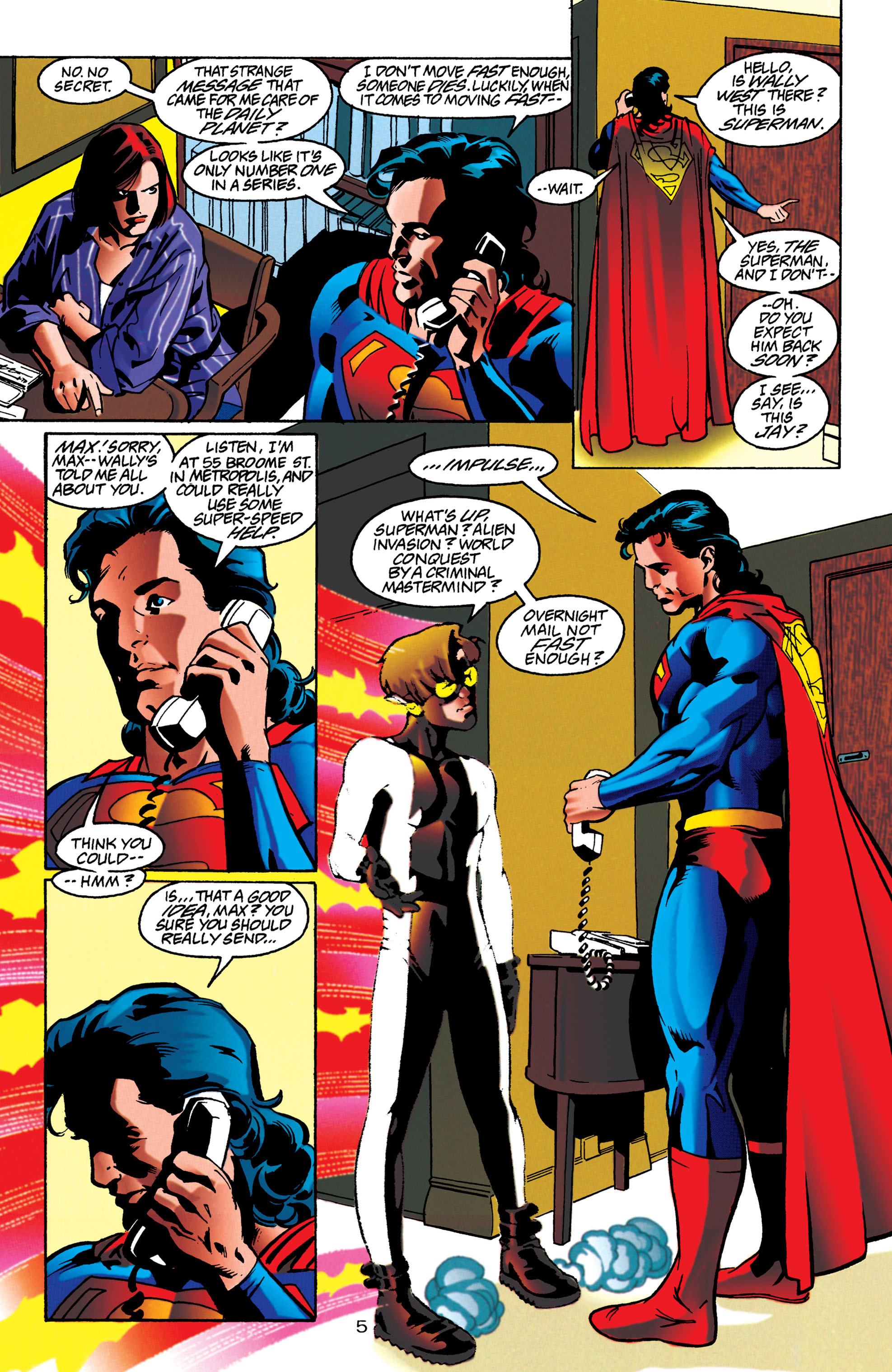 Read online Adventures of Superman (1987) comic -  Issue #533 - 6