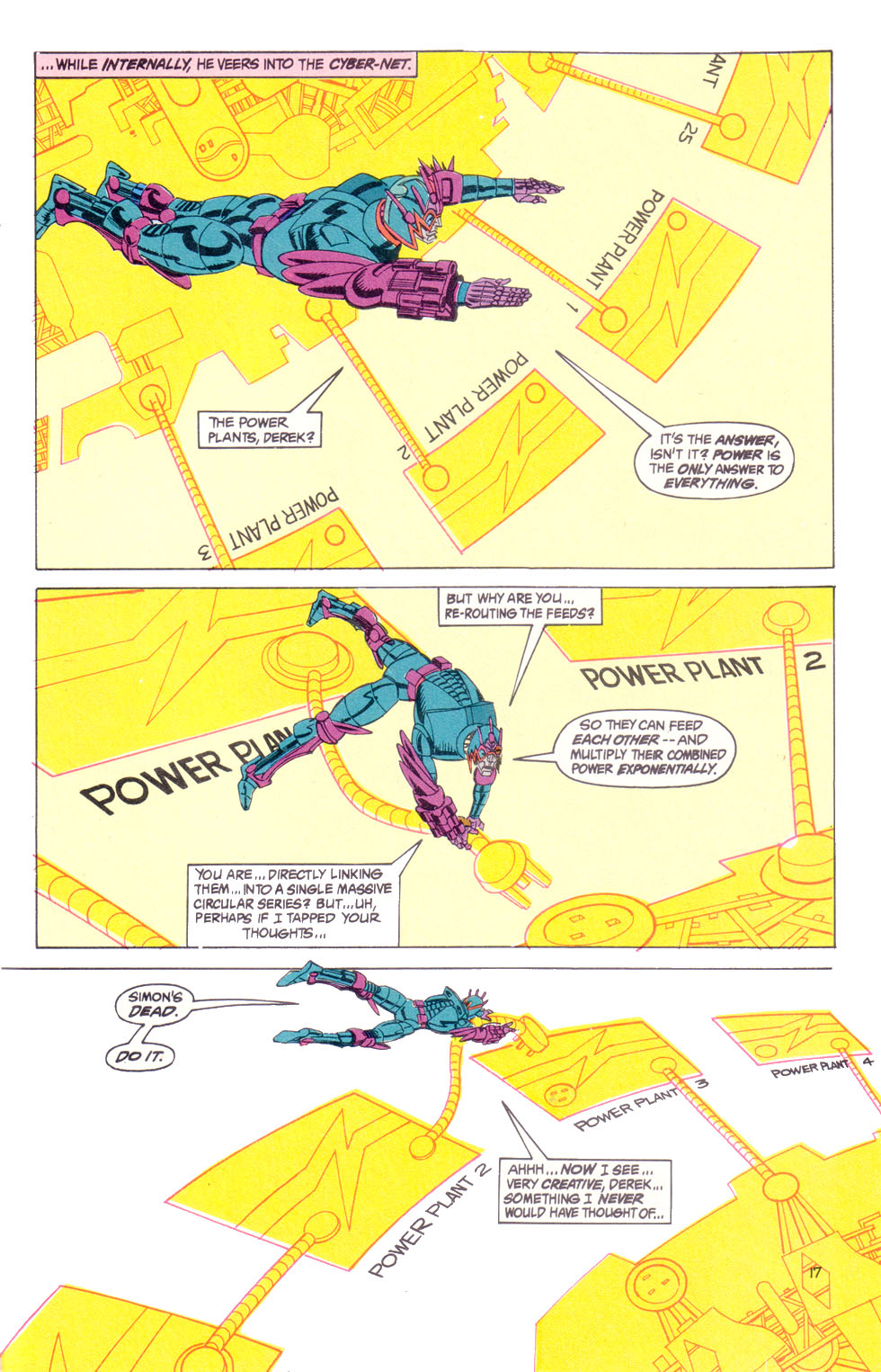 Read online Electric Warrior comic -  Issue #17 - 19