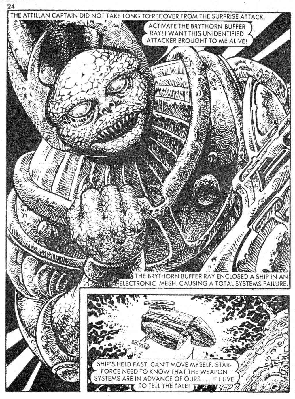 Read online Starblazer comic -  Issue #87 - 24