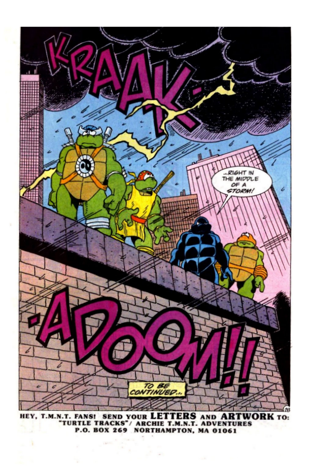 Read online Teenage Mutant Ninja Turtles Adventures (1989) comic -  Issue #7 - 29