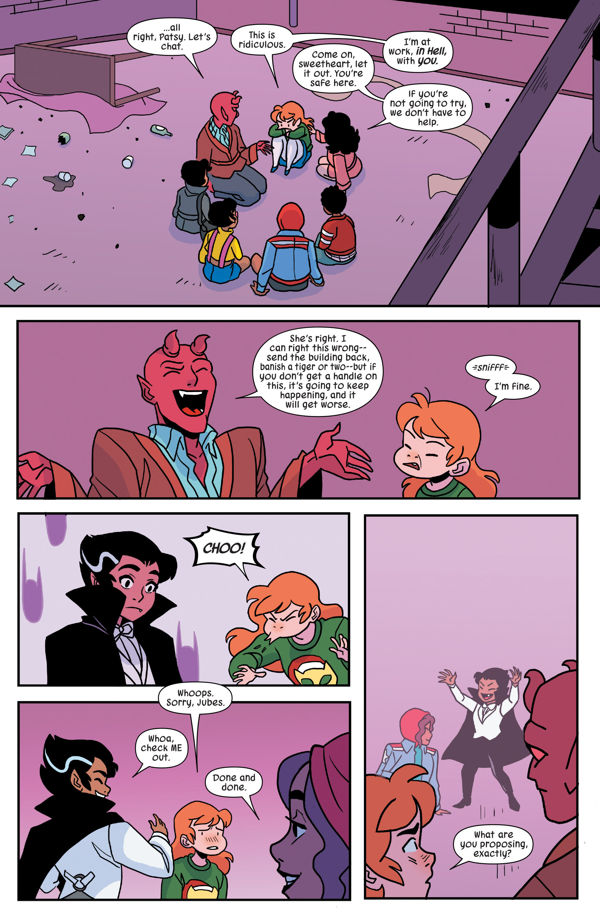 Read online Patsy Walker, A.K.A. Hellcat! comic -  Issue #16 - 16