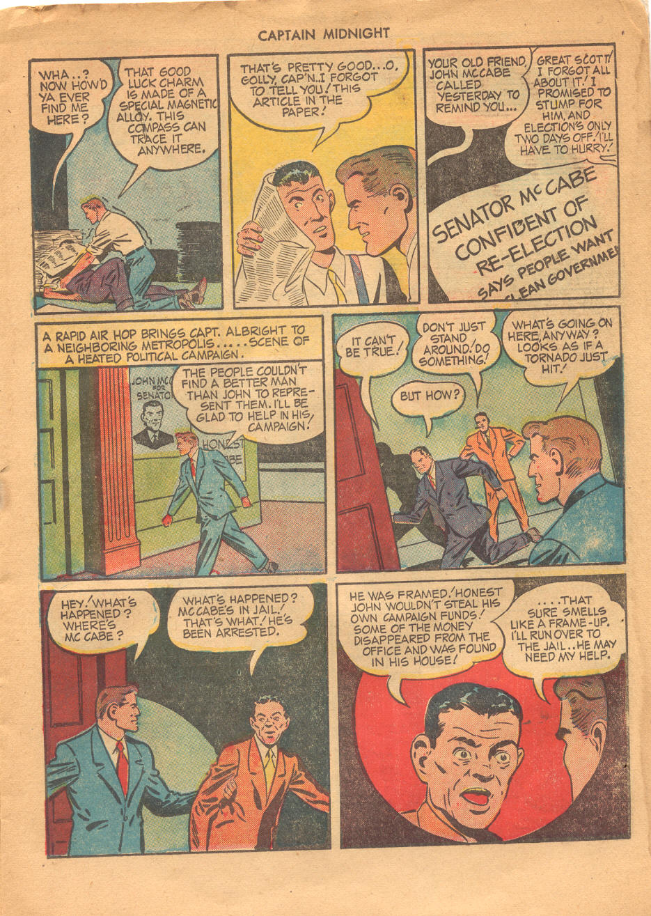 Read online Captain Midnight (1942) comic -  Issue #23 - 15