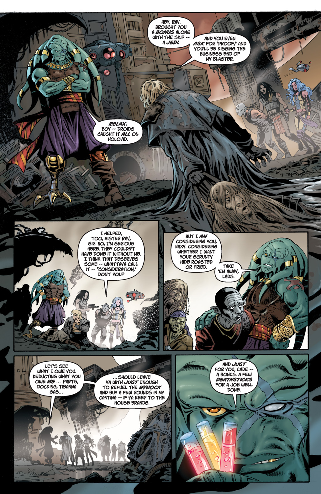 Read online Star Wars: Legacy (2006) comic -  Issue #3 - 7