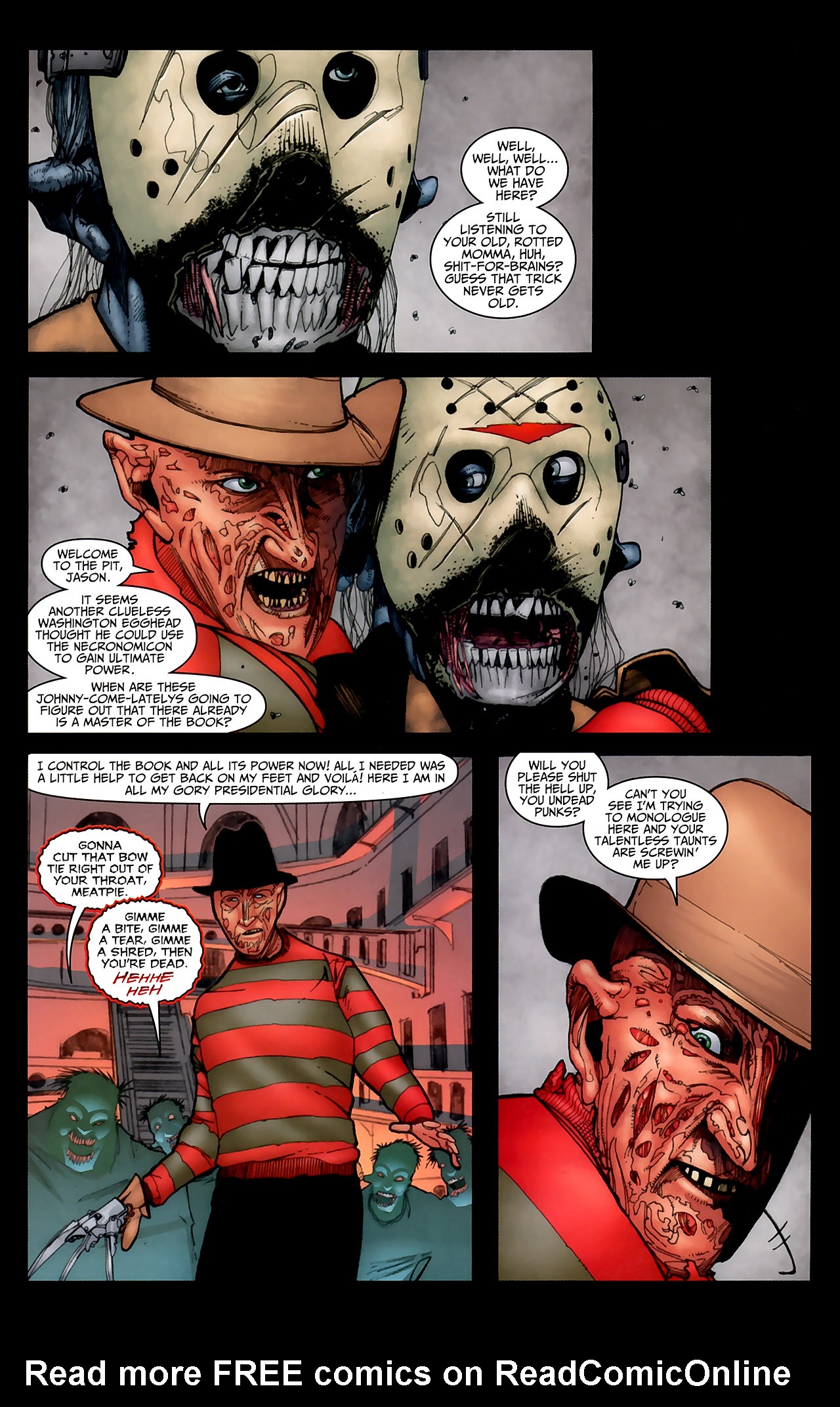 Read online Freddy vs. Jason vs. Ash: The Nightmare Warriors comic -  Issue #3 - 9