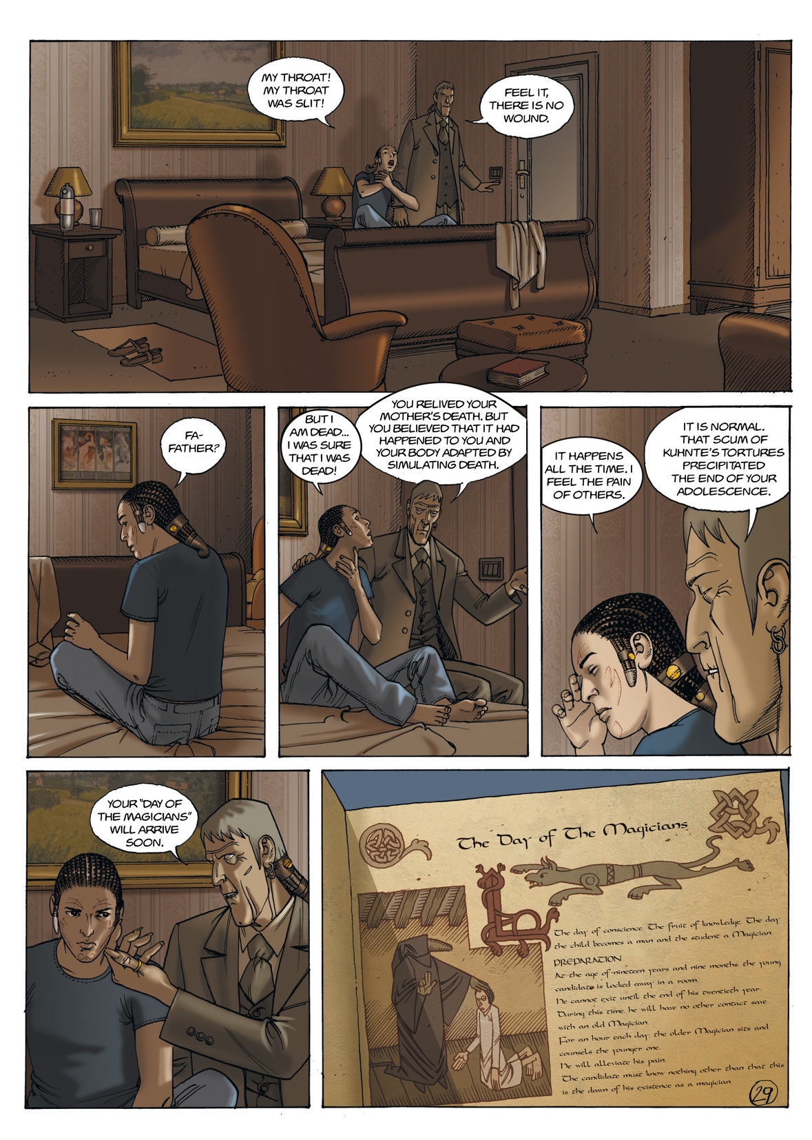 Read online Day of the Magicians comic -  Issue #4 - 34